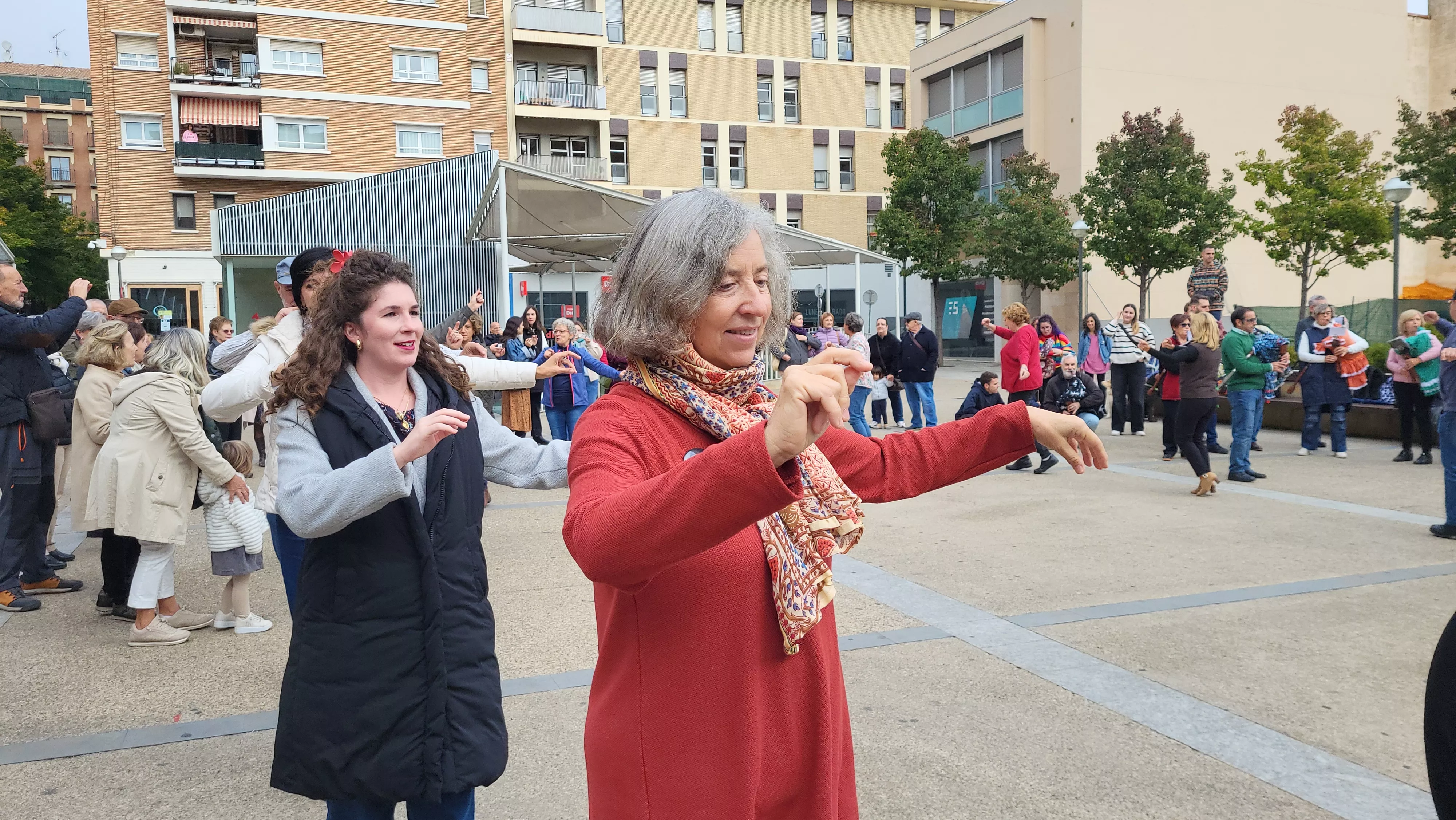 Encuentro Folk Compartido celebrado en Huesca. Foto Mercedes Manterola