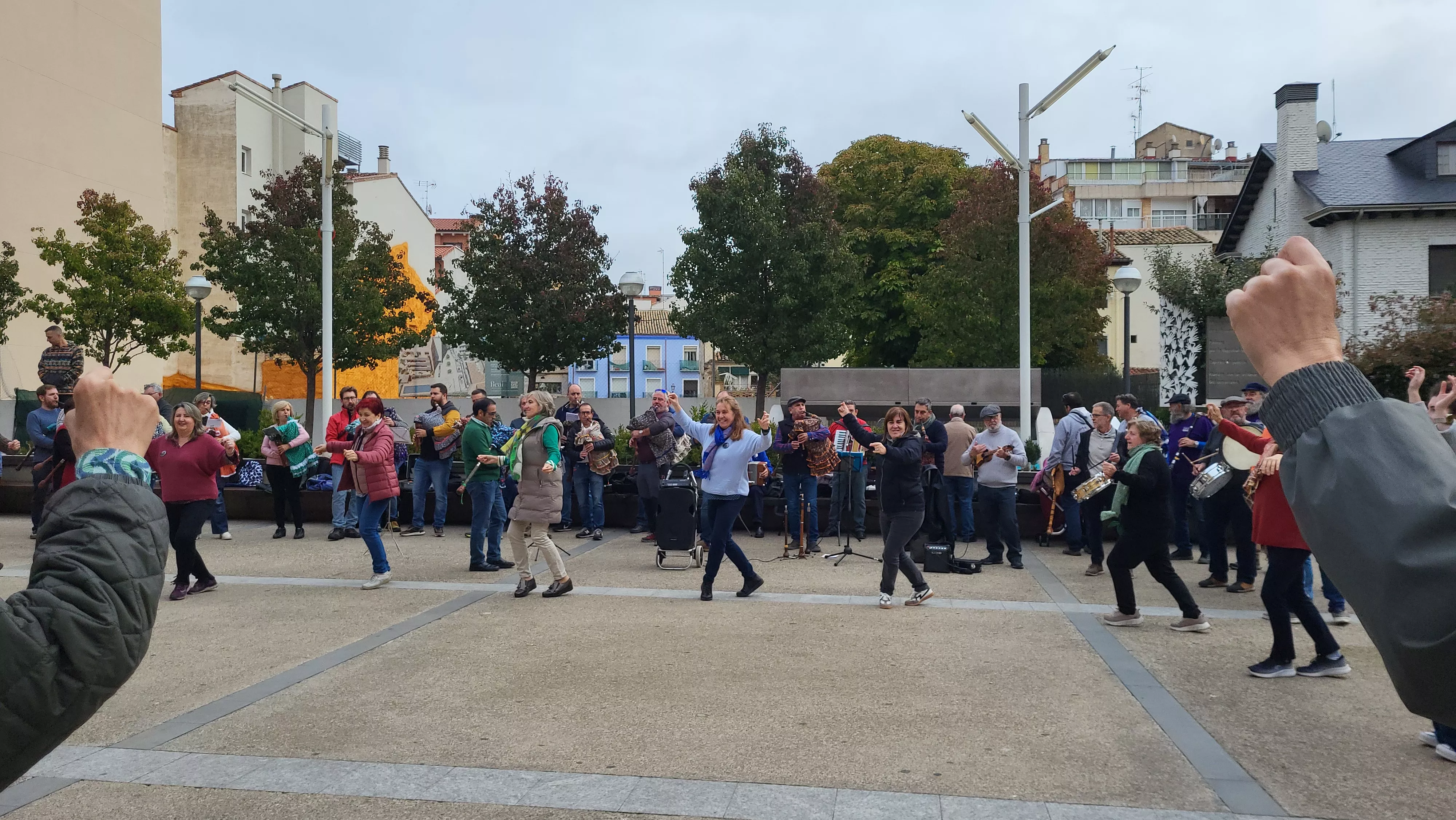 Encuentro Folk Compartido celebrado en Huesca. Foto Mercedes Manterola
