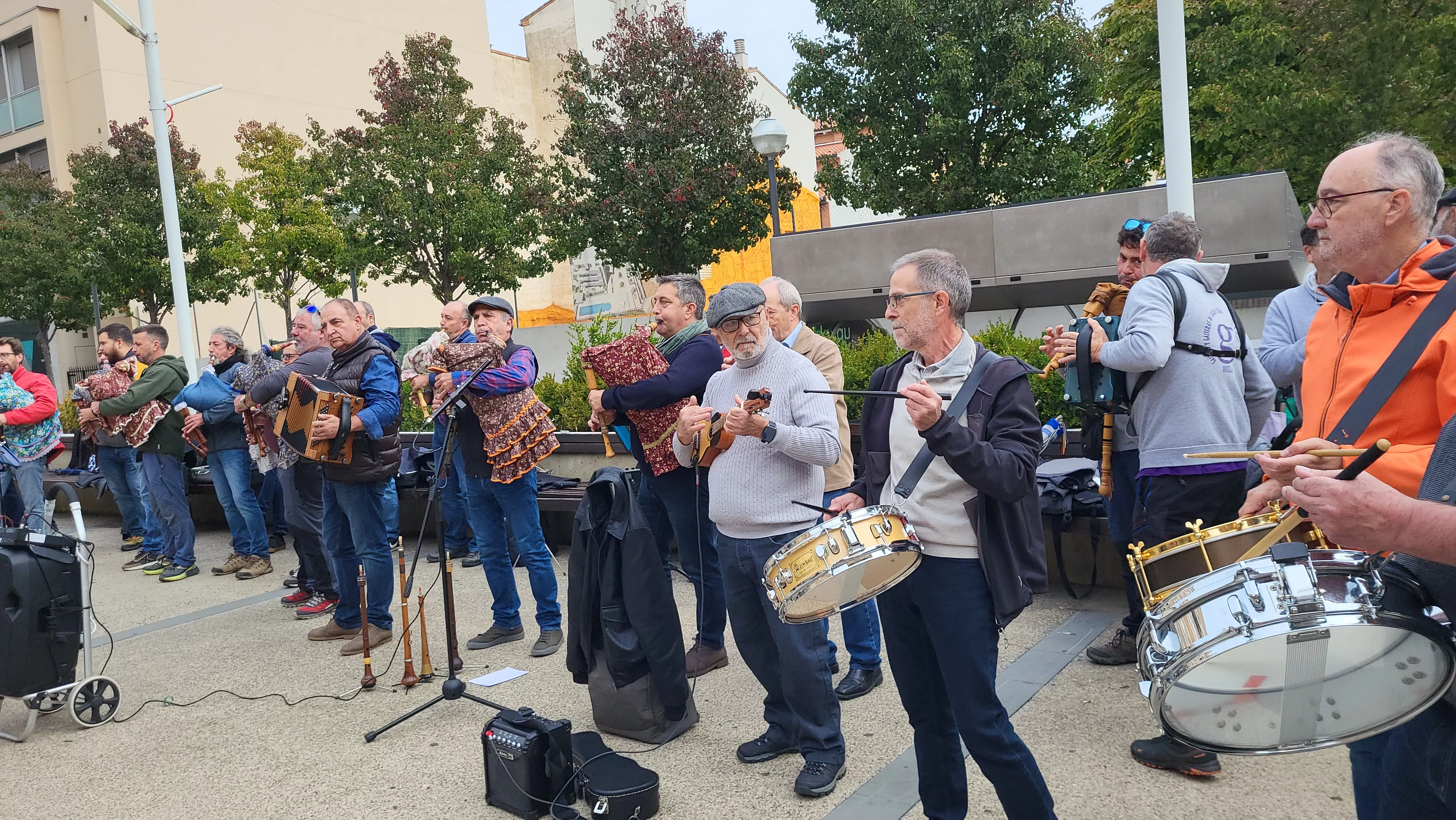 Encuentro Folk Compartido celebrado en Huesca. Foto Mercedes Manterola
