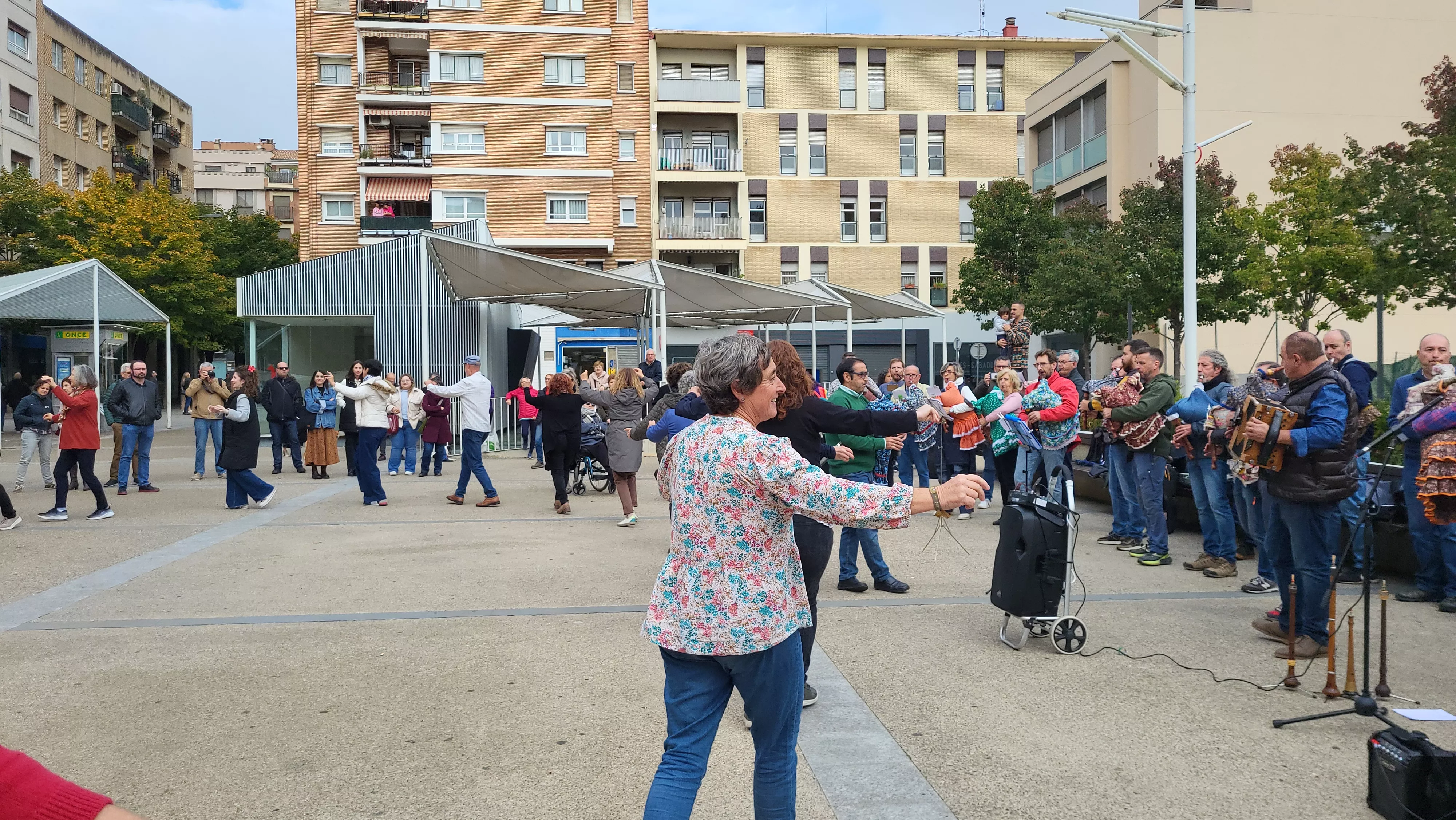 Encuentro Folk Compartido celebrado en Huesca. Foto Mercedes Manterola