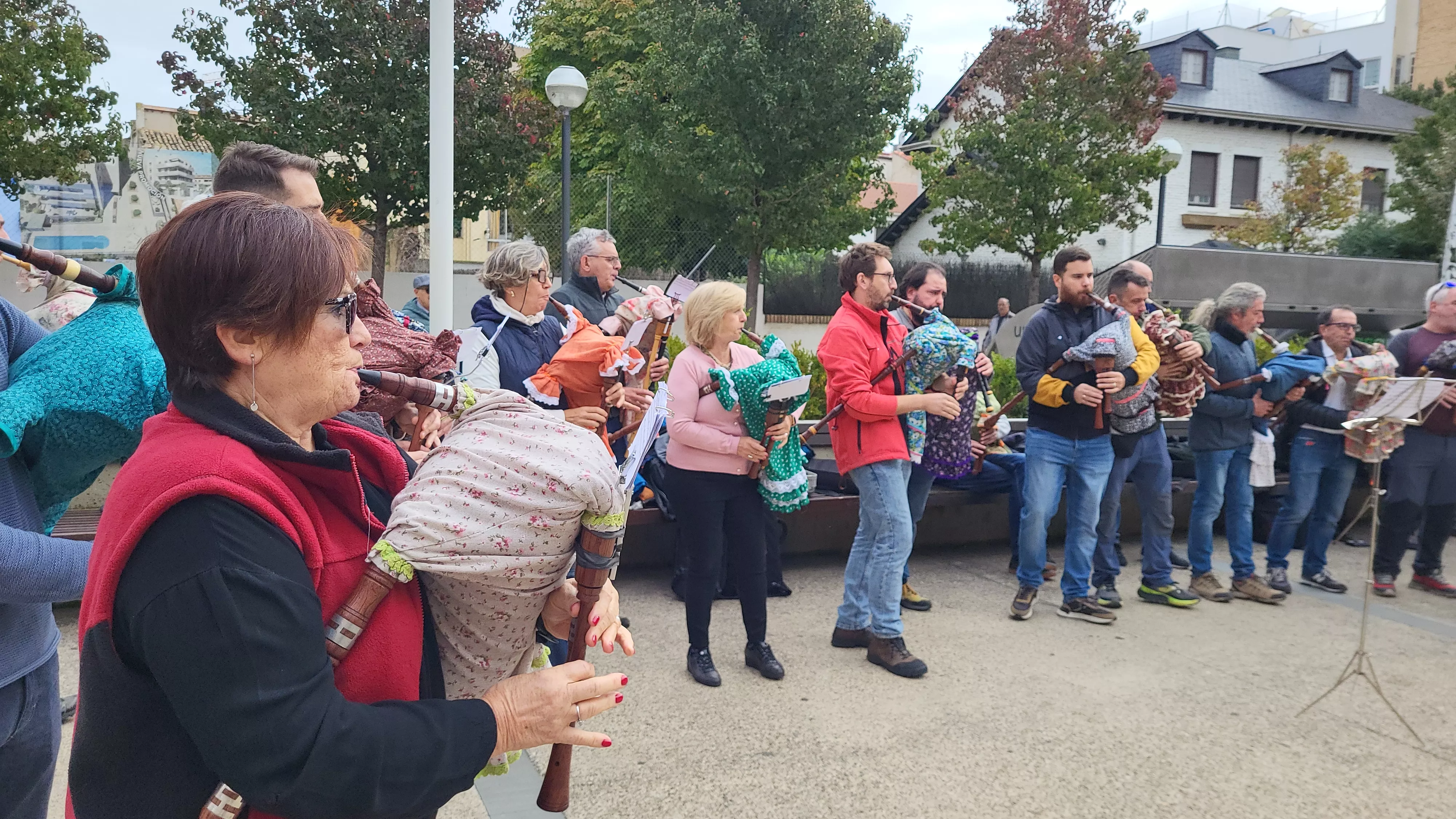 Encuentro Folk Compartido celebrado en Huesca. Foto Mercedes Manterola