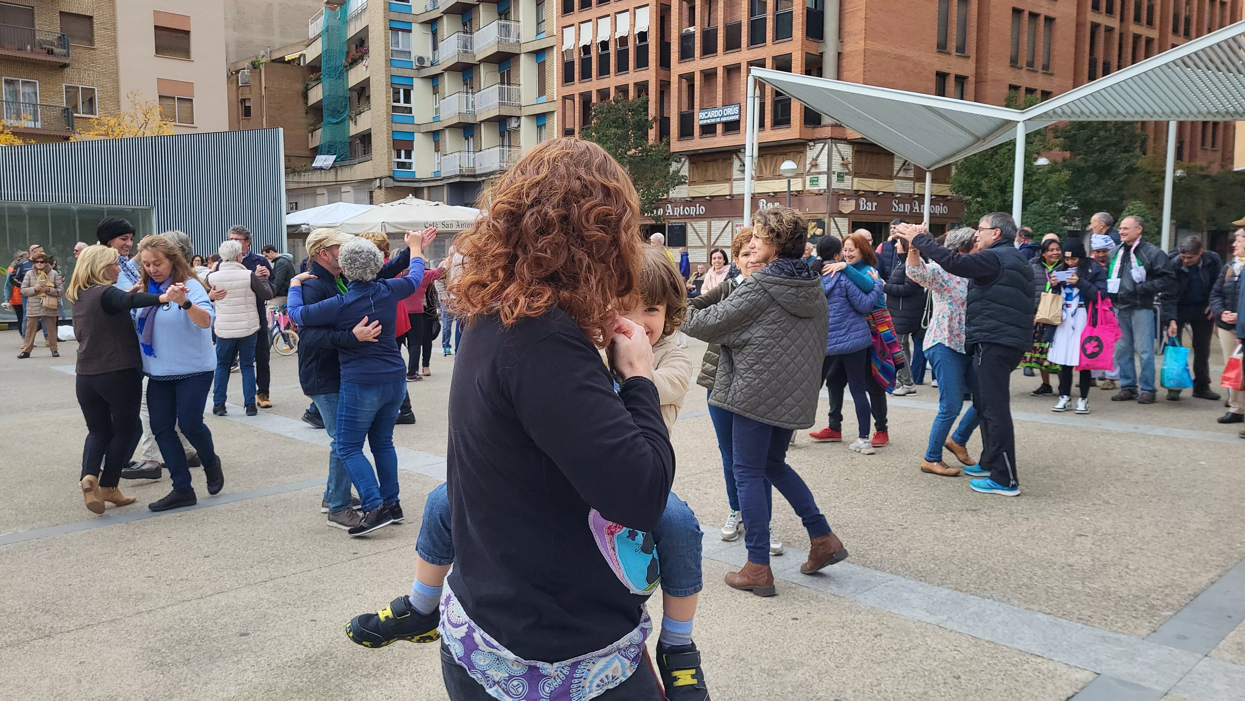 Encuentro Folk Compartido celebrado en Huesca. Foto Mercedes Manterola