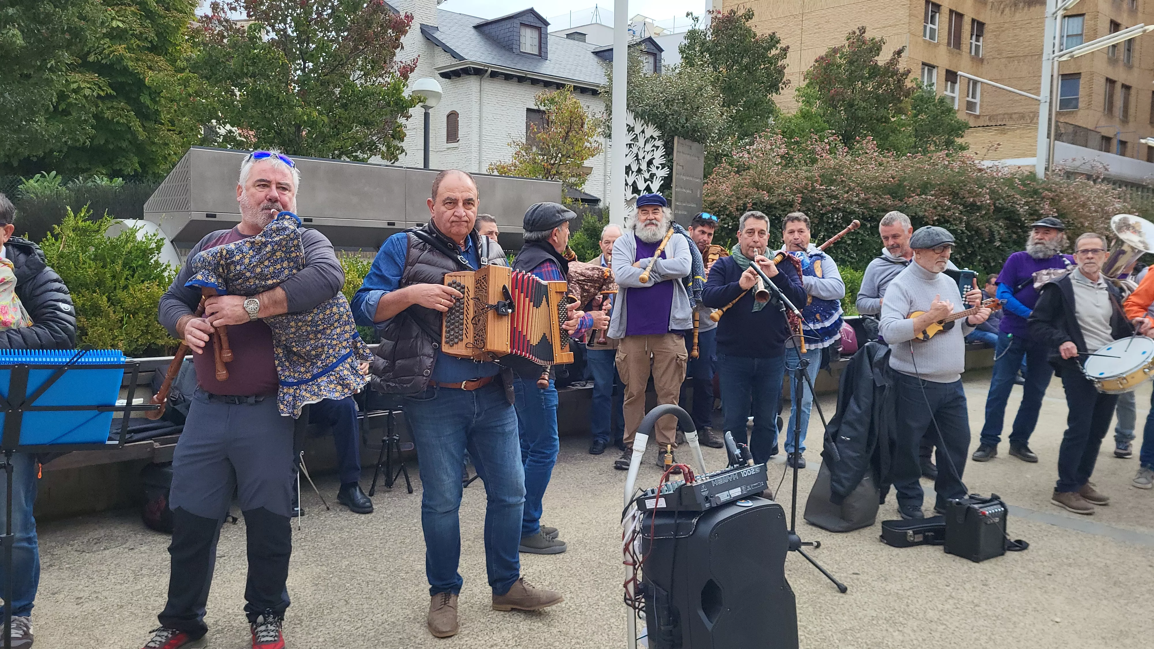 Encuentro Folk Compartido celebrado en Huesca. Foto Mercedes Manterola