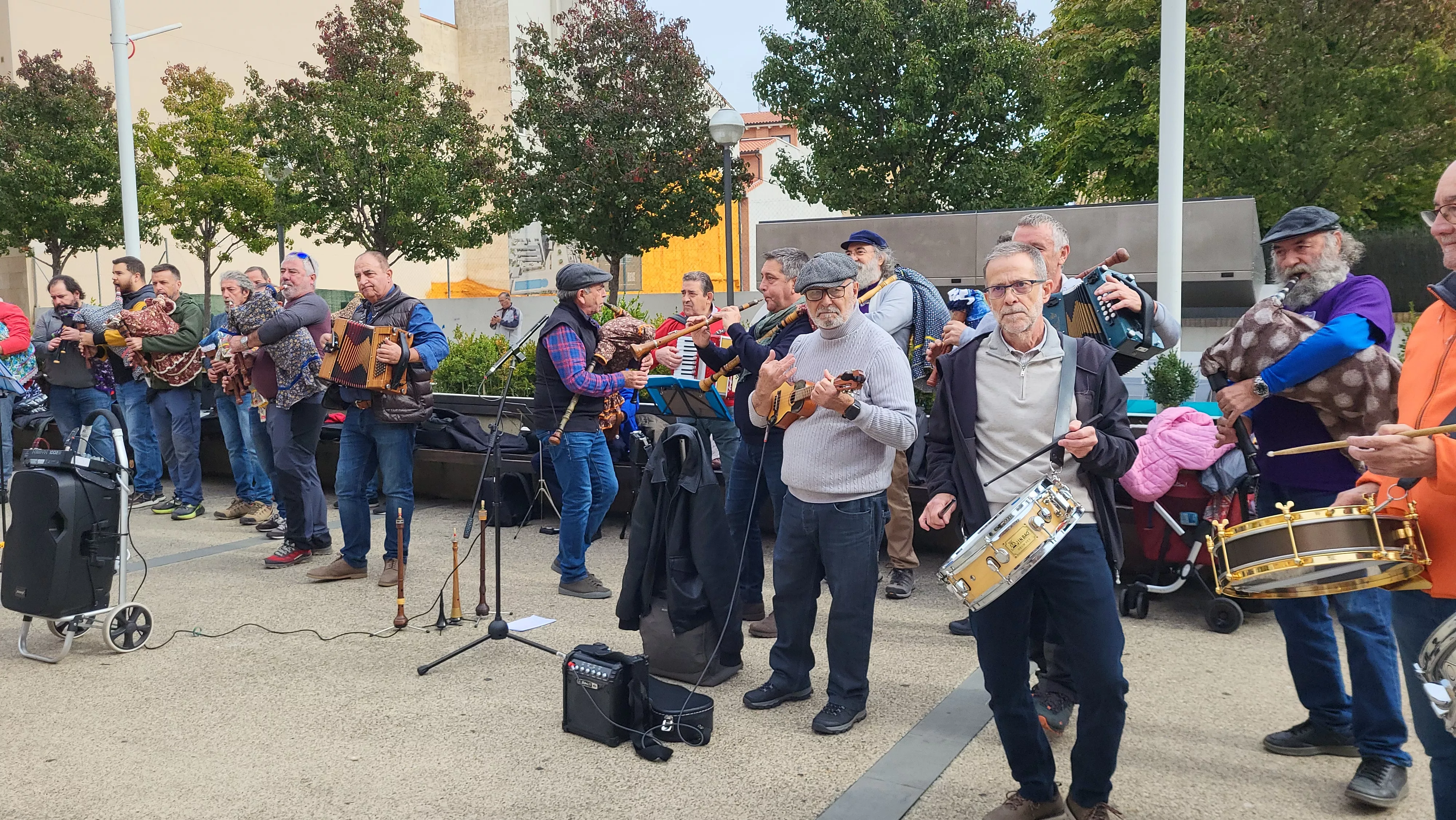 Encuentro Folk Compartido celebrado en Huesca. Foto Mercedes Manterola