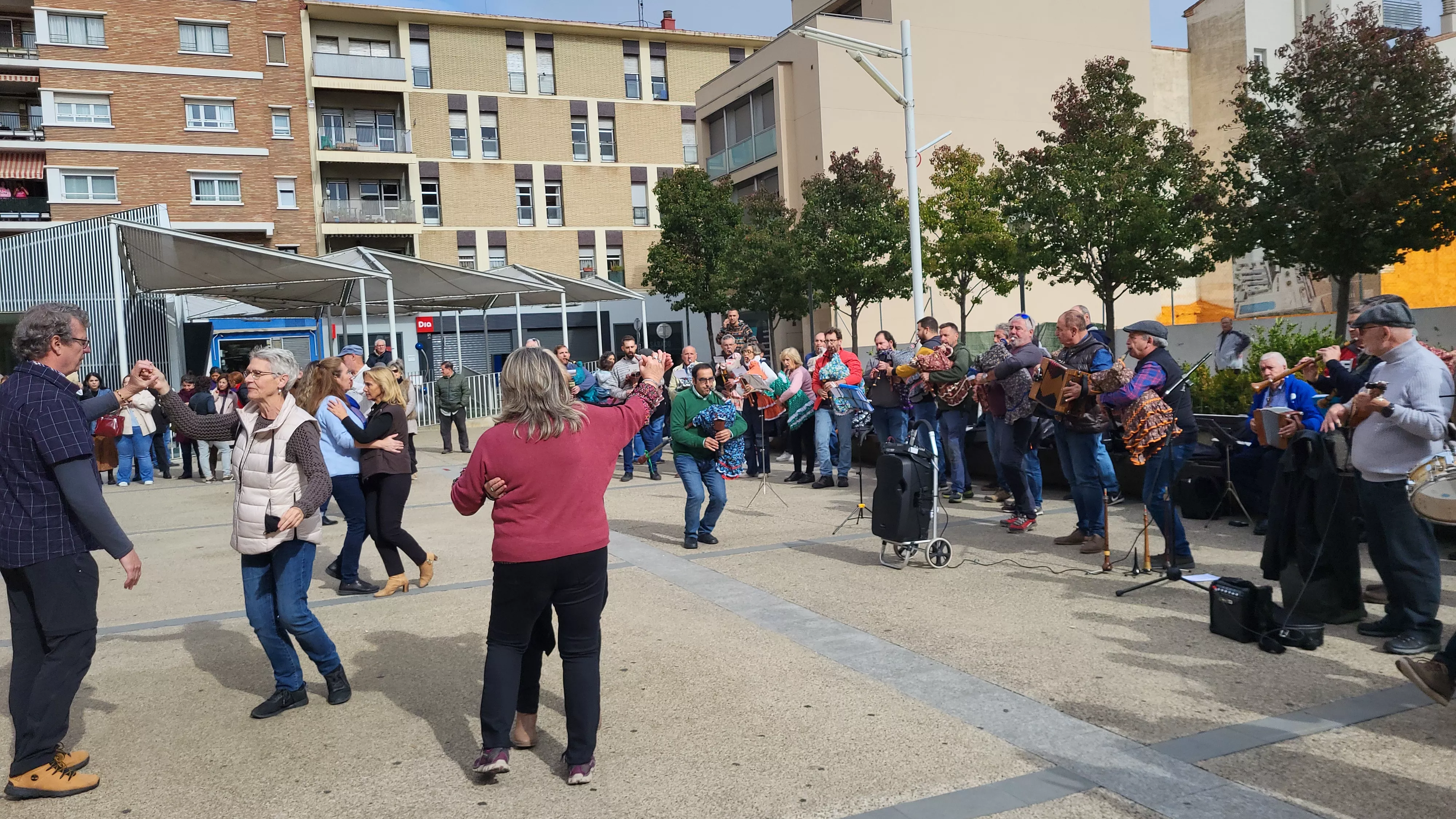 Encuentro Folk Compartido celebrado en Huesca. Foto Mercedes Manterola