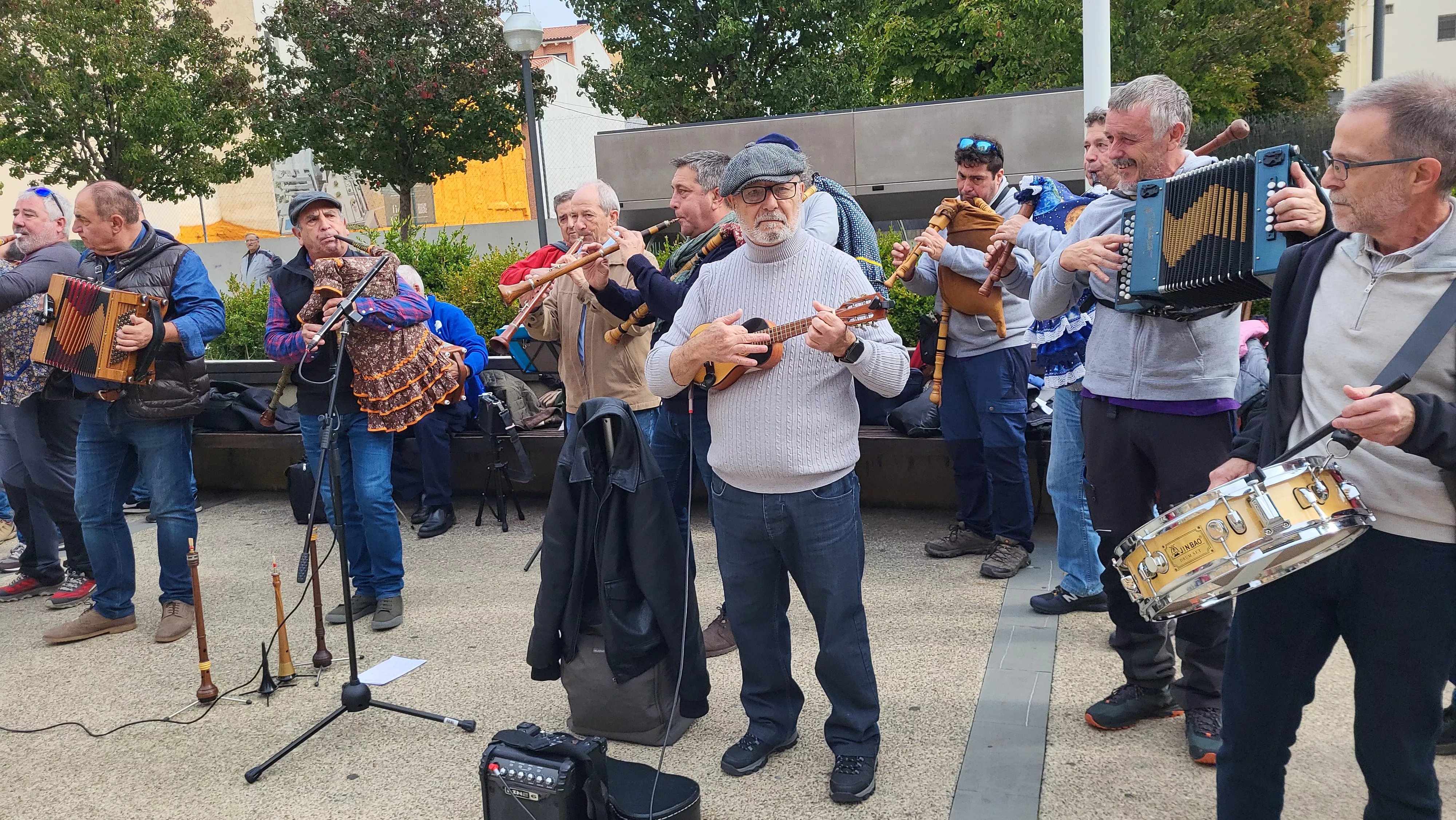 Encuentro Folk Compartido celebrado en Huesca. Foto Mercedes Manterola