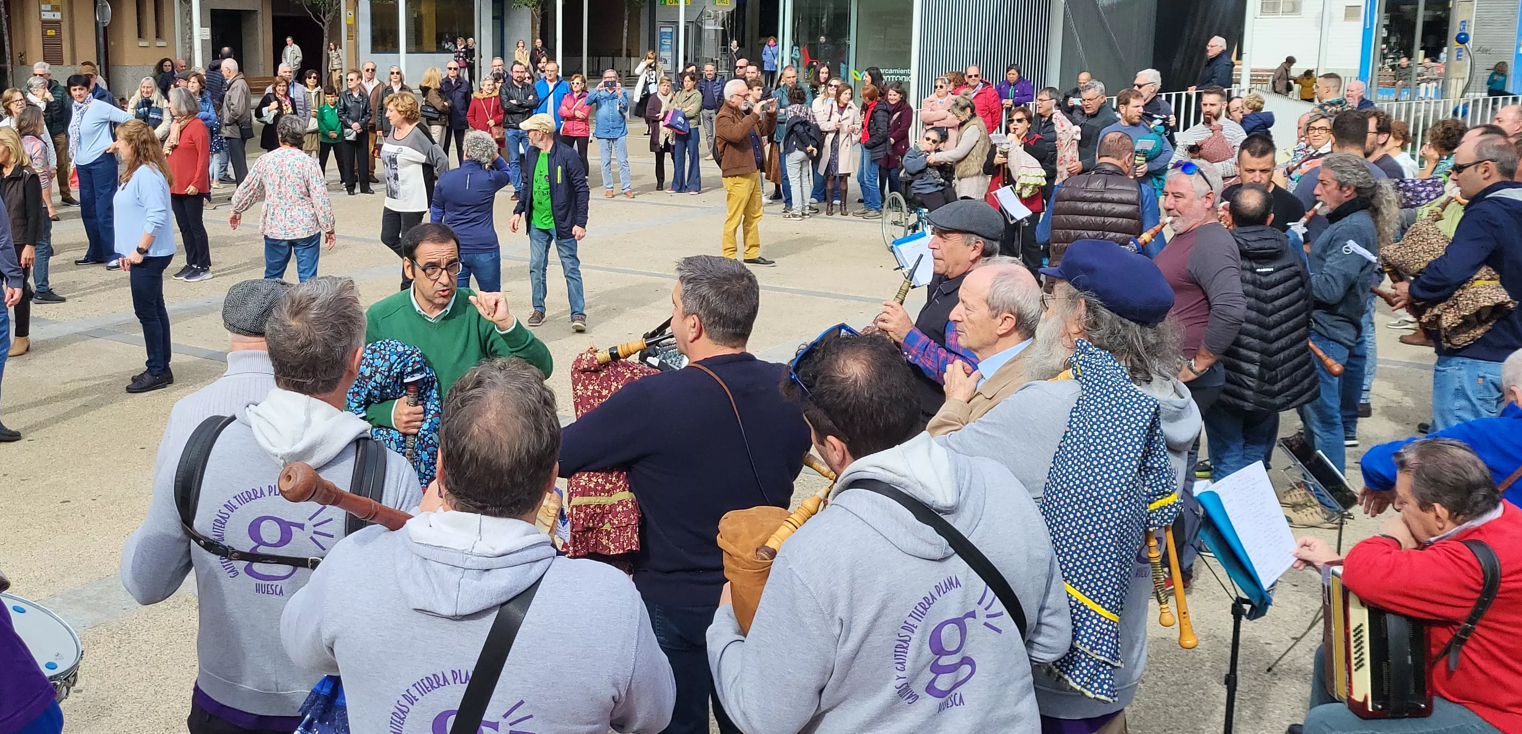 Encuentro Folk Compartido celebrado en Huesca. Foto Mercedes Manterola