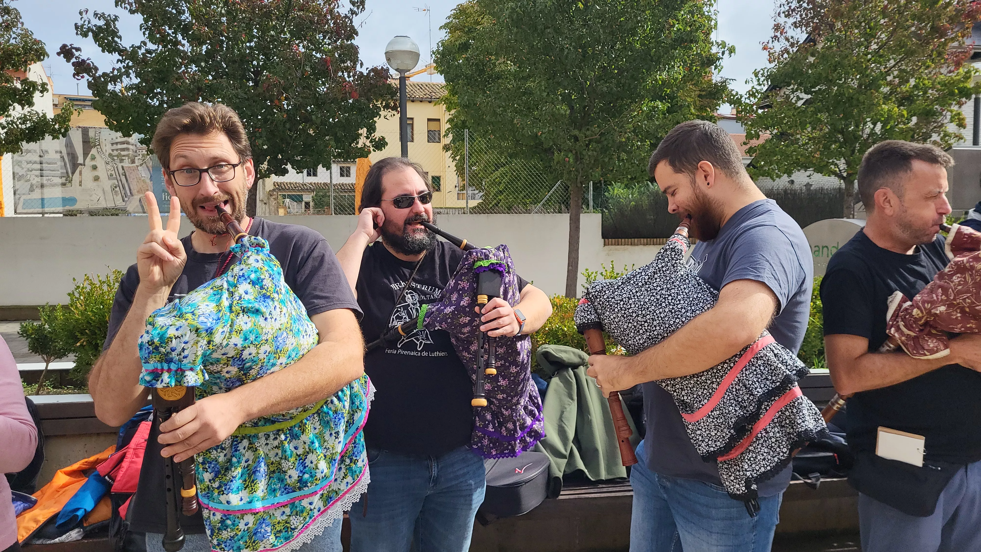 Encuentro Folk Compartido celebrado en Huesca. Foto Mercedes Manterola