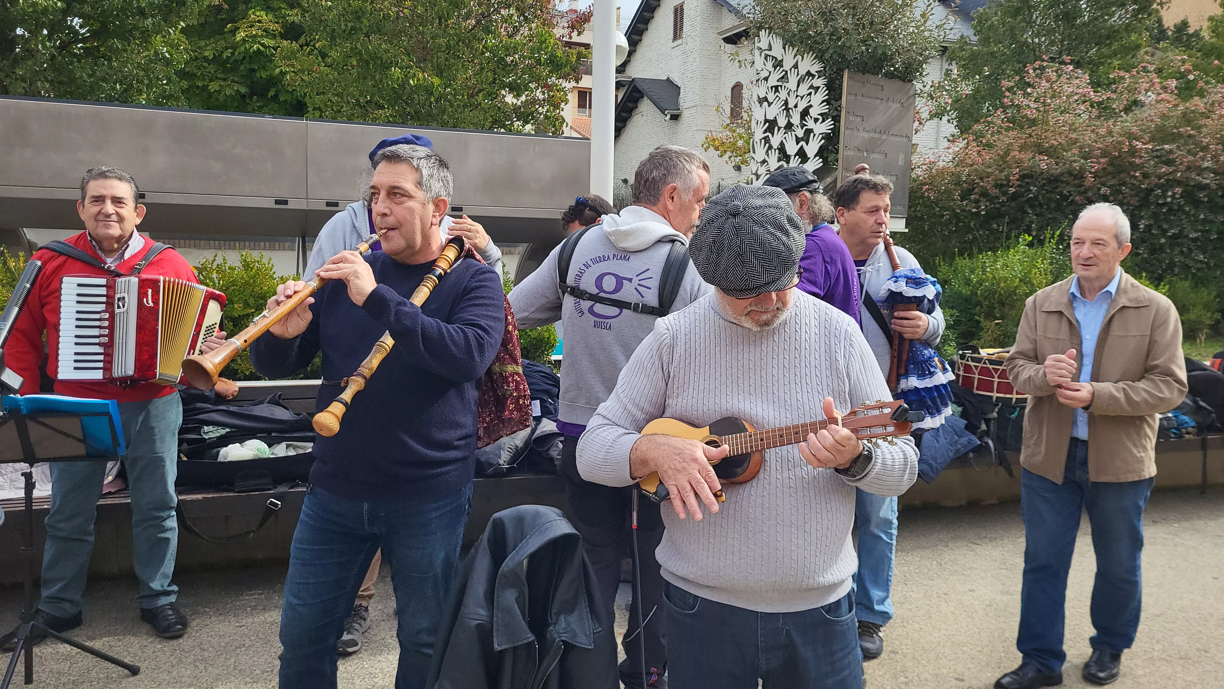 Encuentro Folk Compartido celebrado en Huesca. Foto Mercedes Manterola