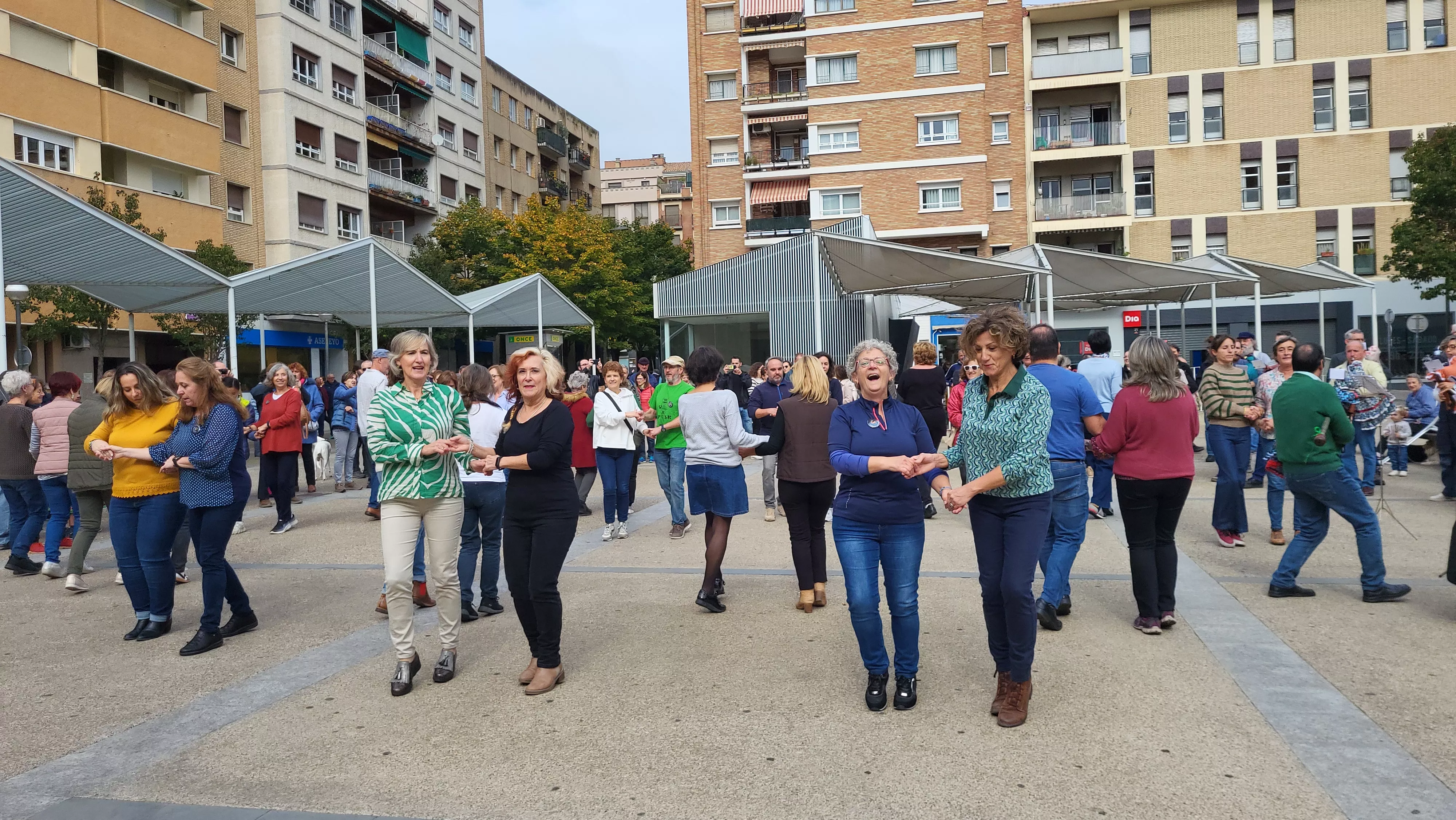 Encuentro Folk Compartido celebrado en Huesca. Foto Mercedes Manterola