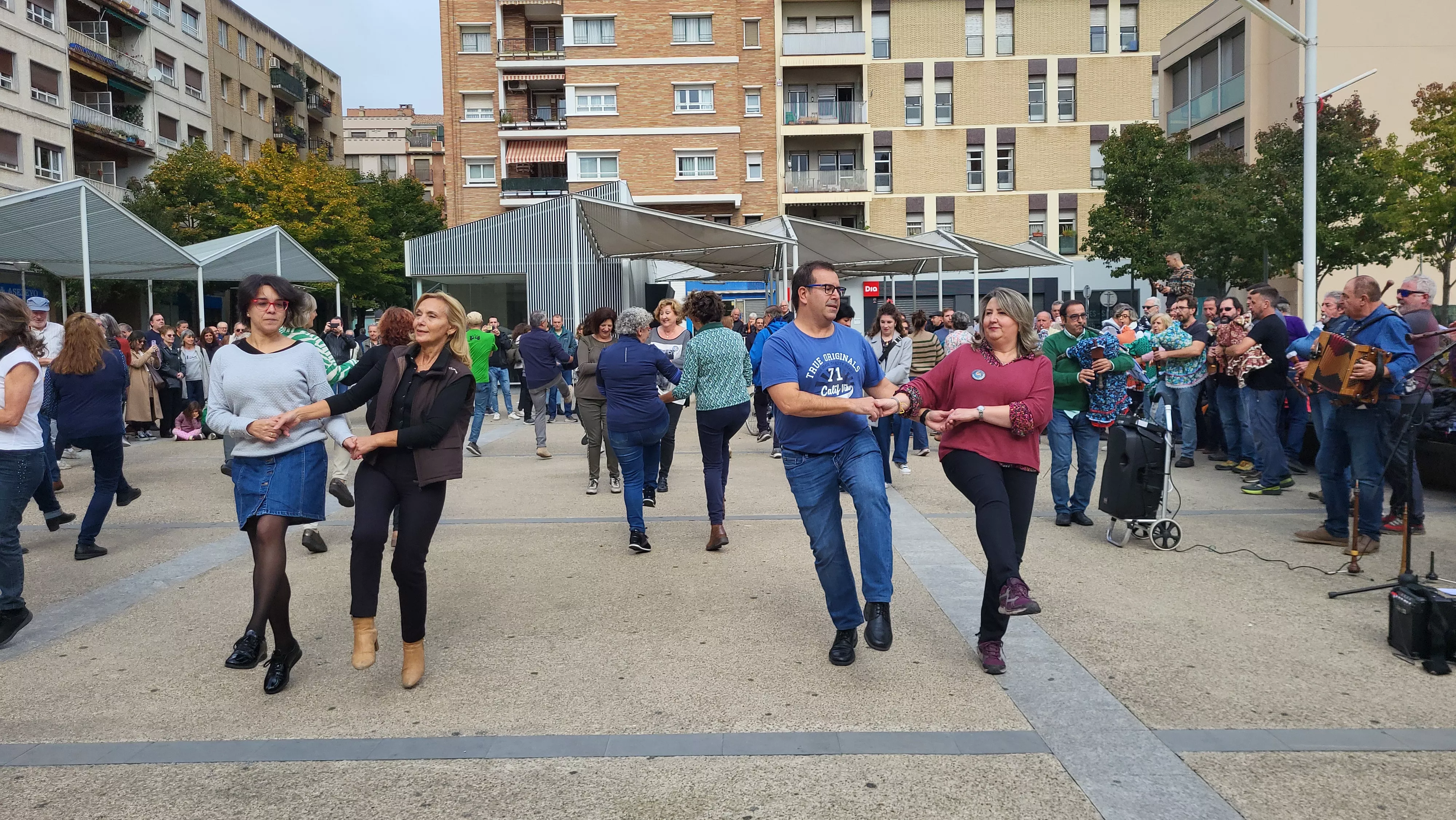Encuentro Folk Compartido celebrado en Huesca. Foto Mercedes Manterola