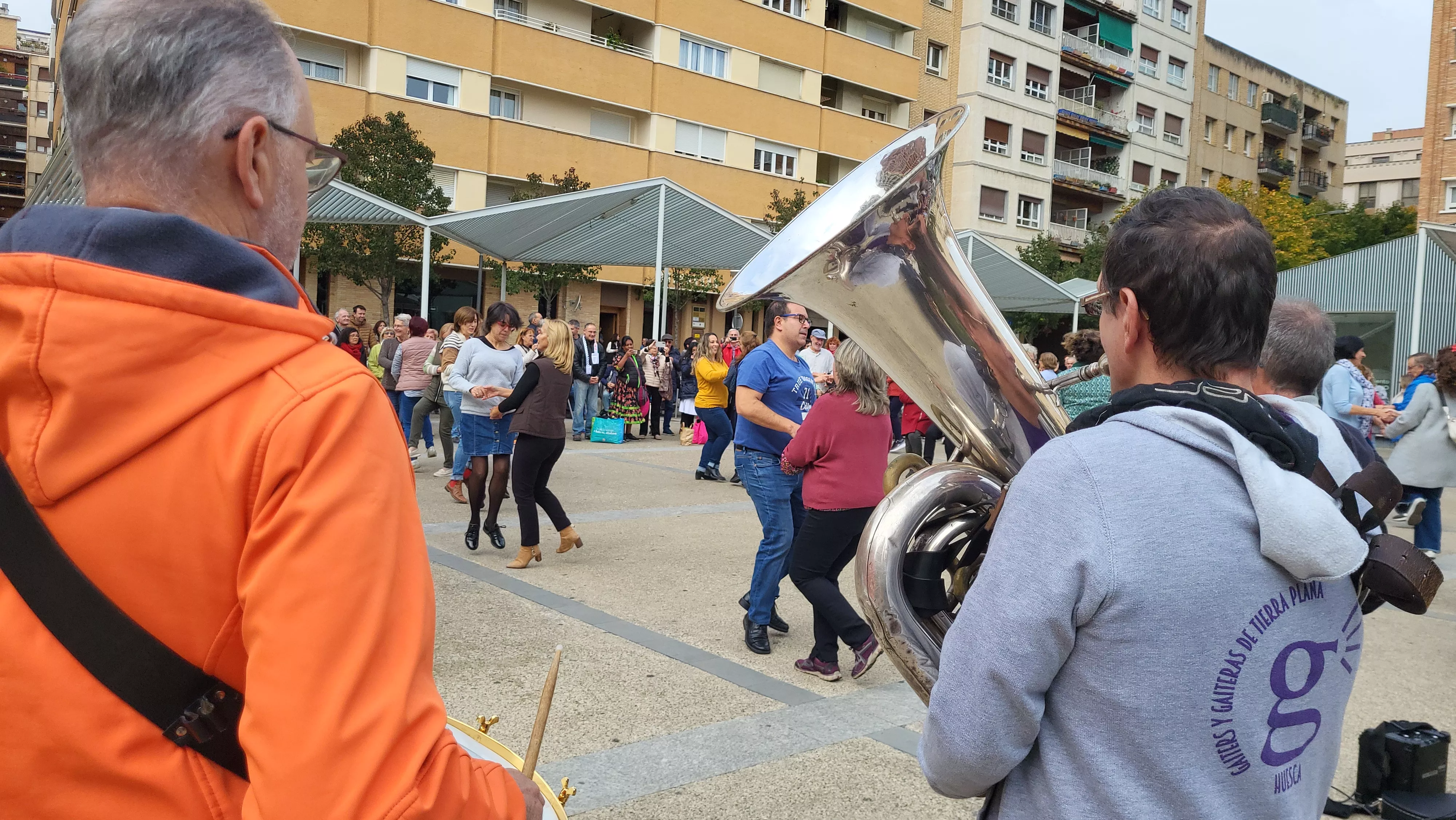 Encuentro Folk Compartido celebrado en Huesca. Foto Mercedes Manterola
