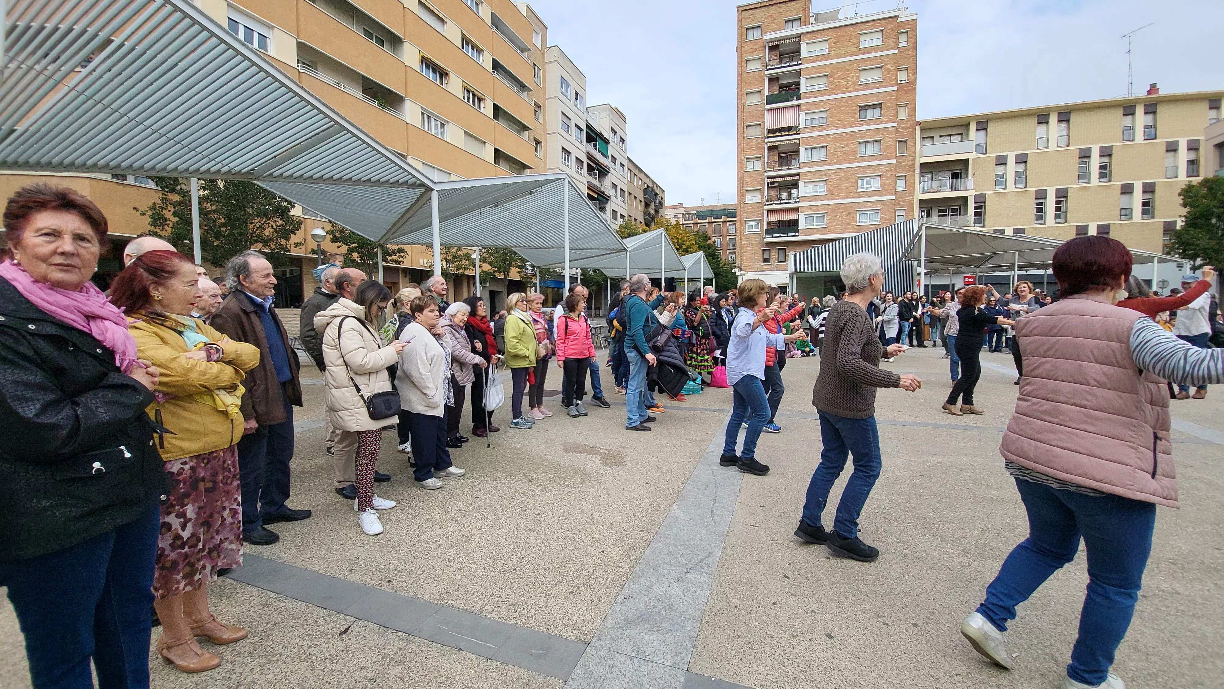 Encuentro Folk Compartido celebrado en Huesca. Foto Mercedes Manterola