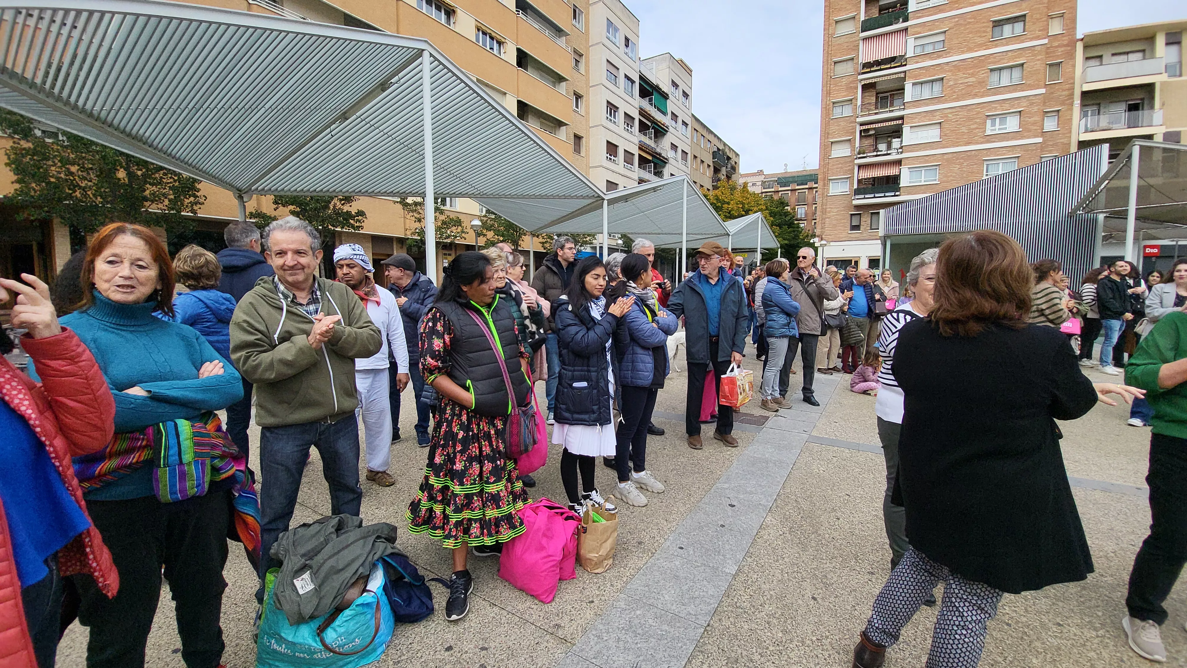 Encuentro Folk Compartido celebrado en Huesca. Foto Mercedes Manterola