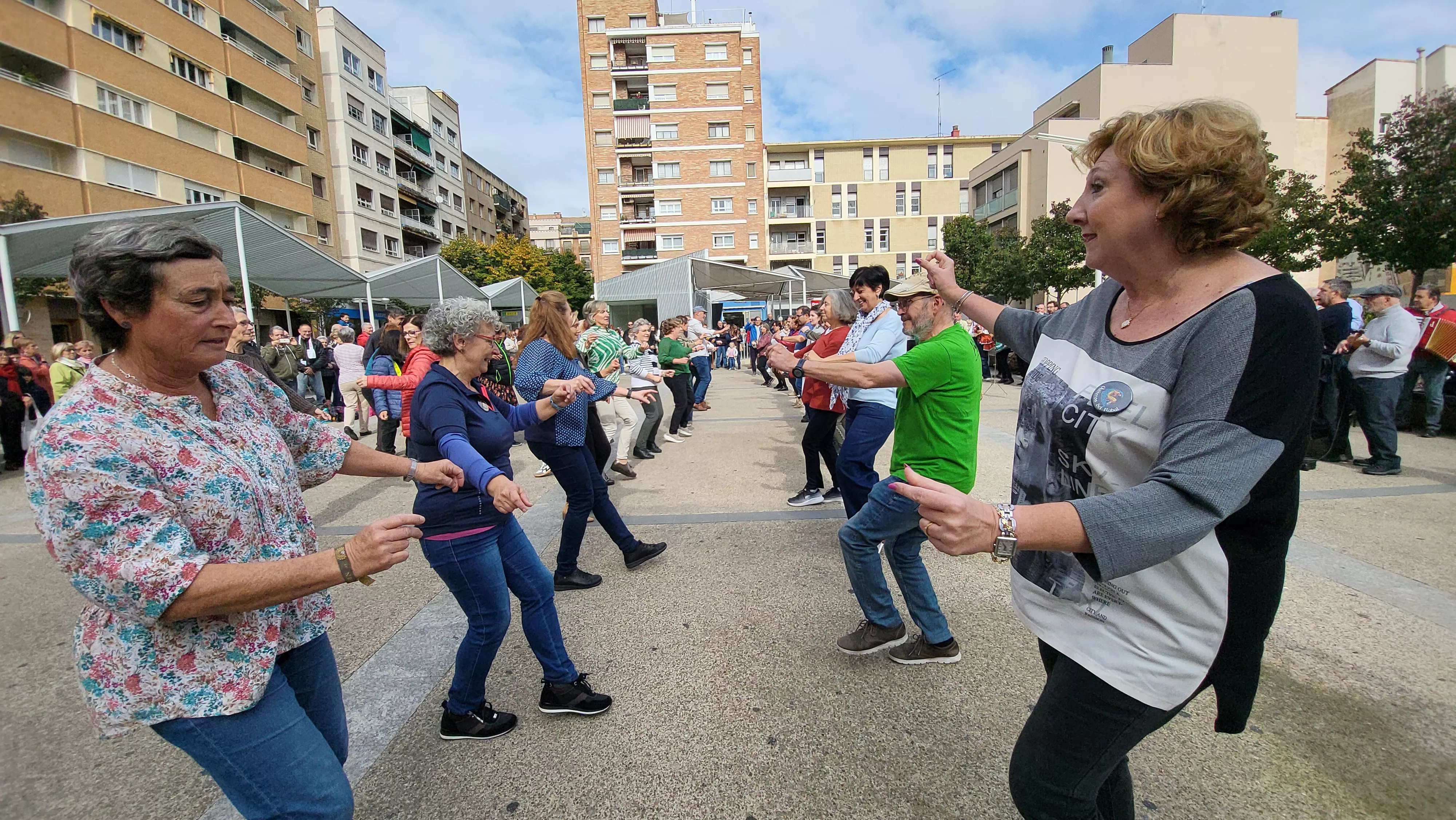 Encuentro Folk Compartido celebrado en Huesca. Foto Mercedes Manterola
