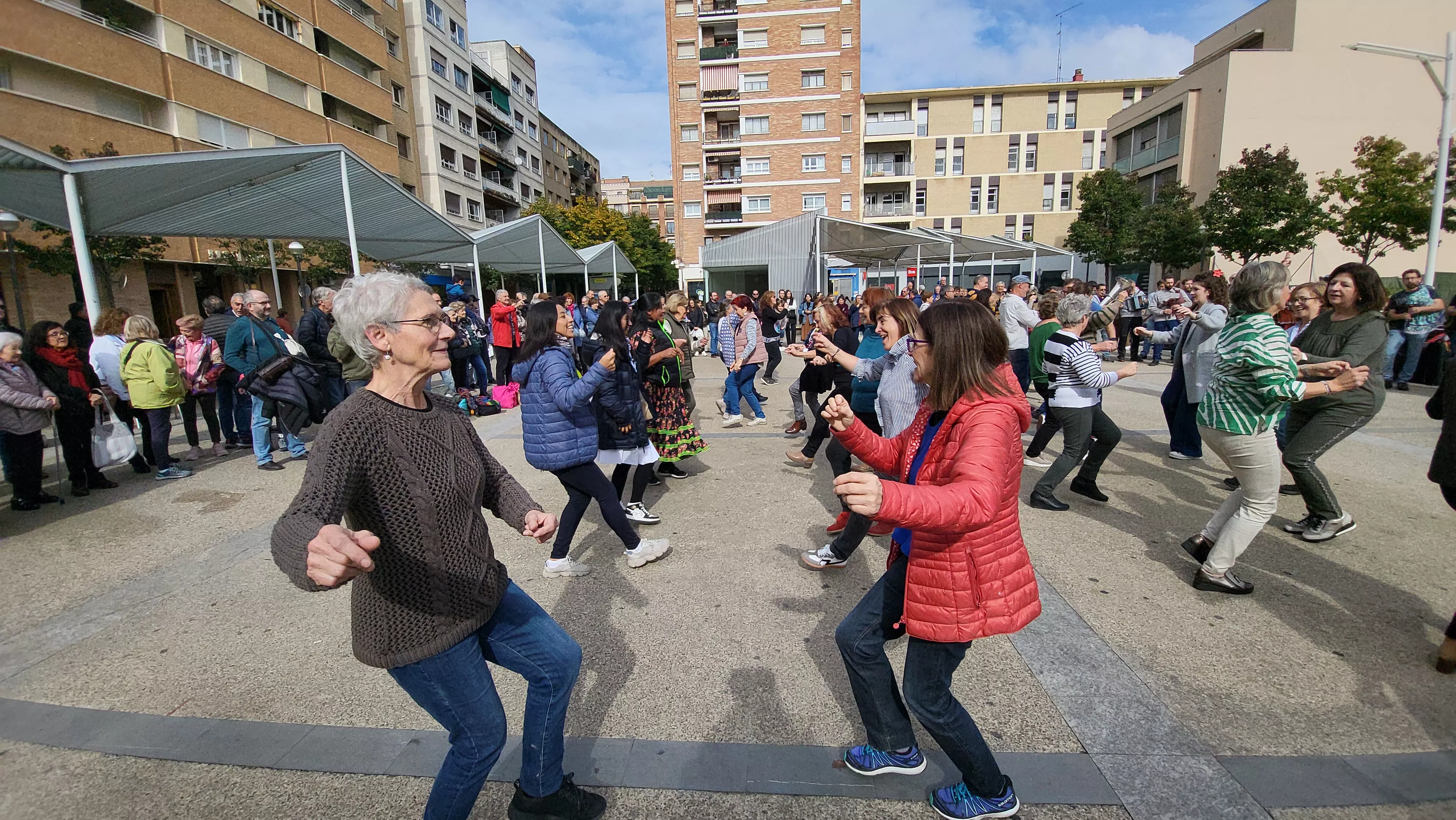 Encuentro Folk Compartido celebrado en Huesca. Foto Mercedes Manterola