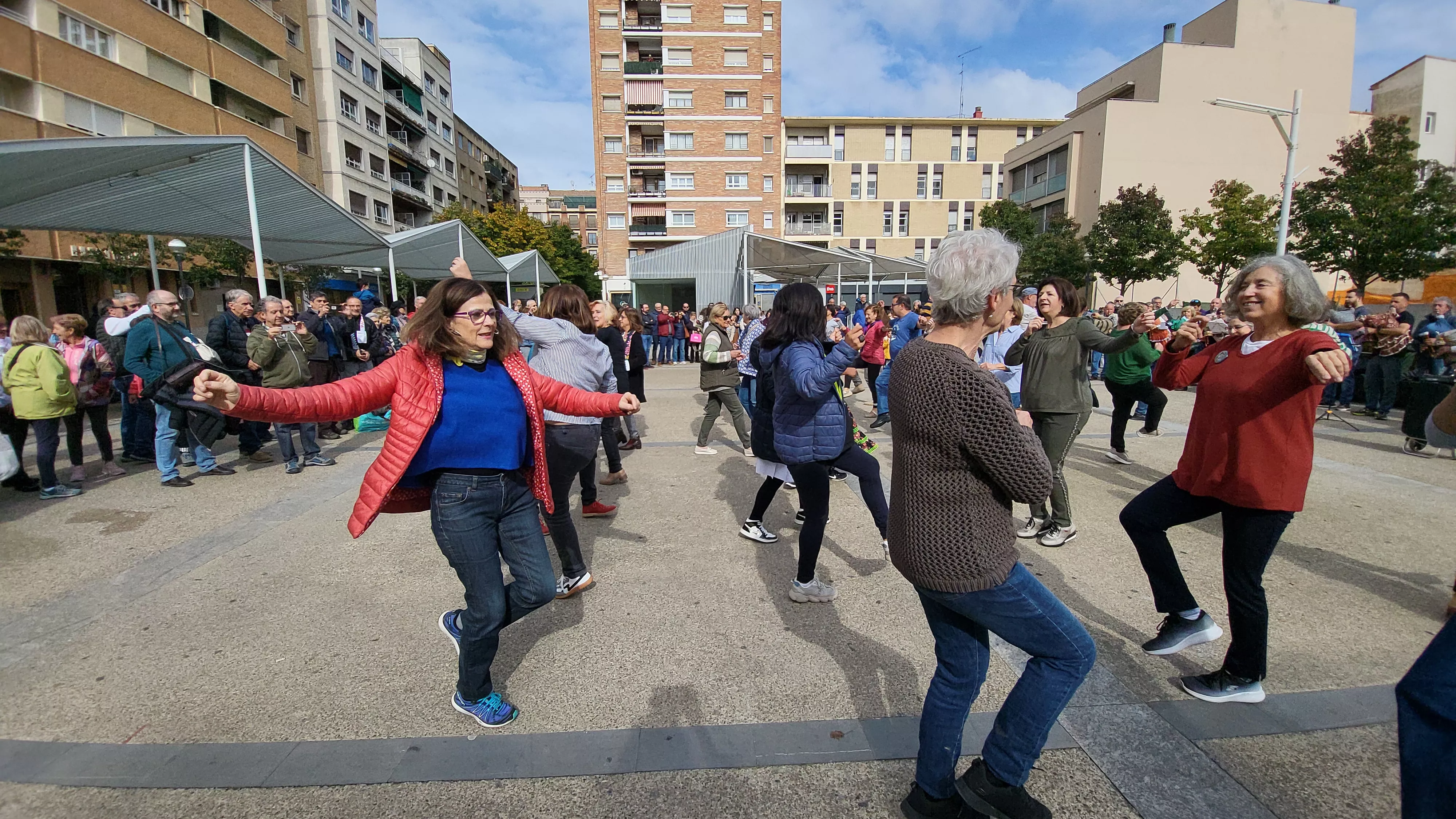 Encuentro Folk Compartido celebrado en Huesca. Foto Mercedes Manterola