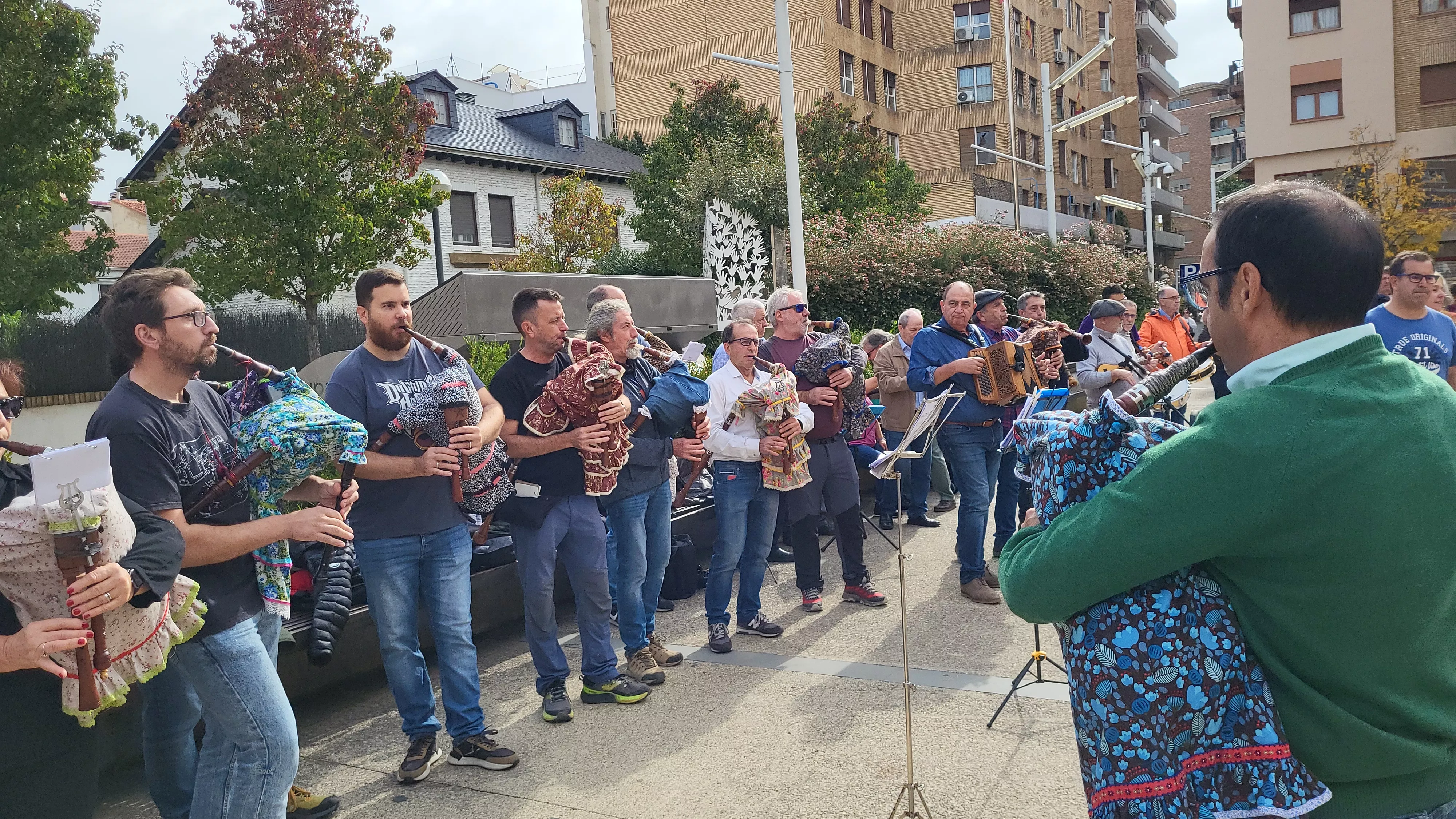 Encuentro Folk Compartido celebrado en Huesca. Foto Mercedes Manterola