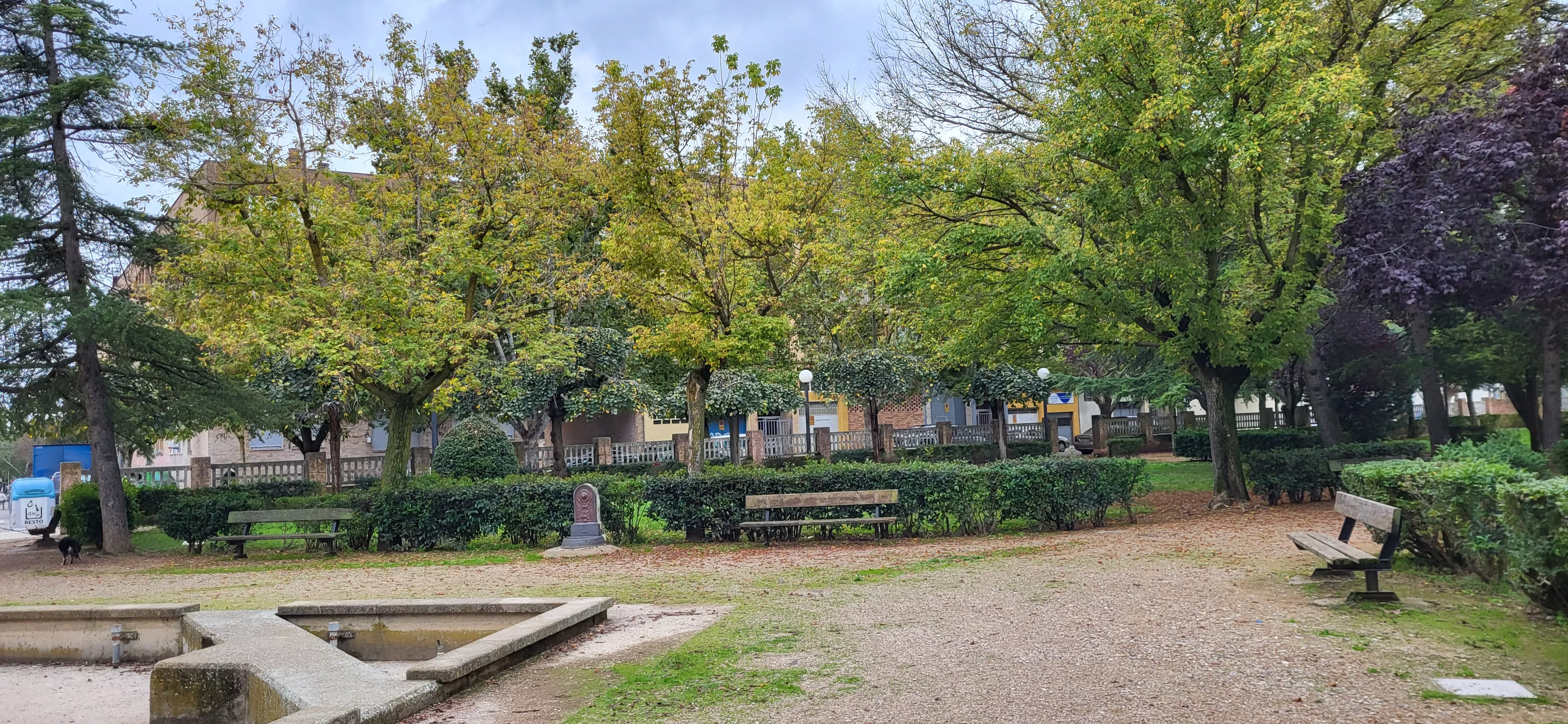 Encuentro de coros para relanzar el parque Joaquín Roig de Huesca. Foto Mercedes Manterola