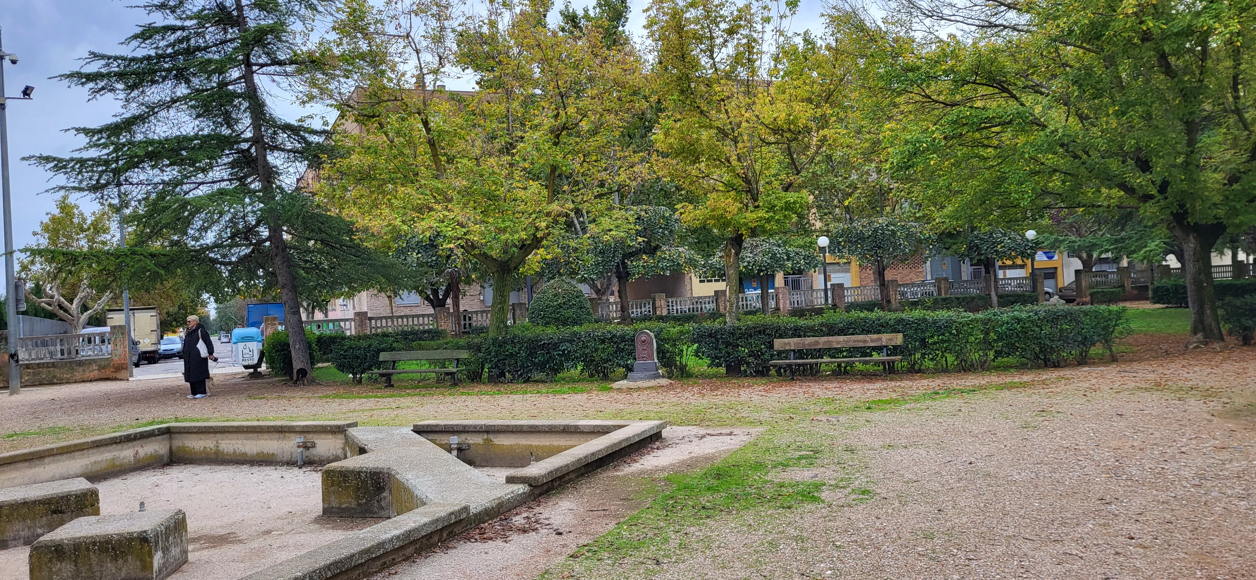 Encuentro de coros para relanzar el parque Joaquín Roig de Huesca. Foto Mercedes Manterola