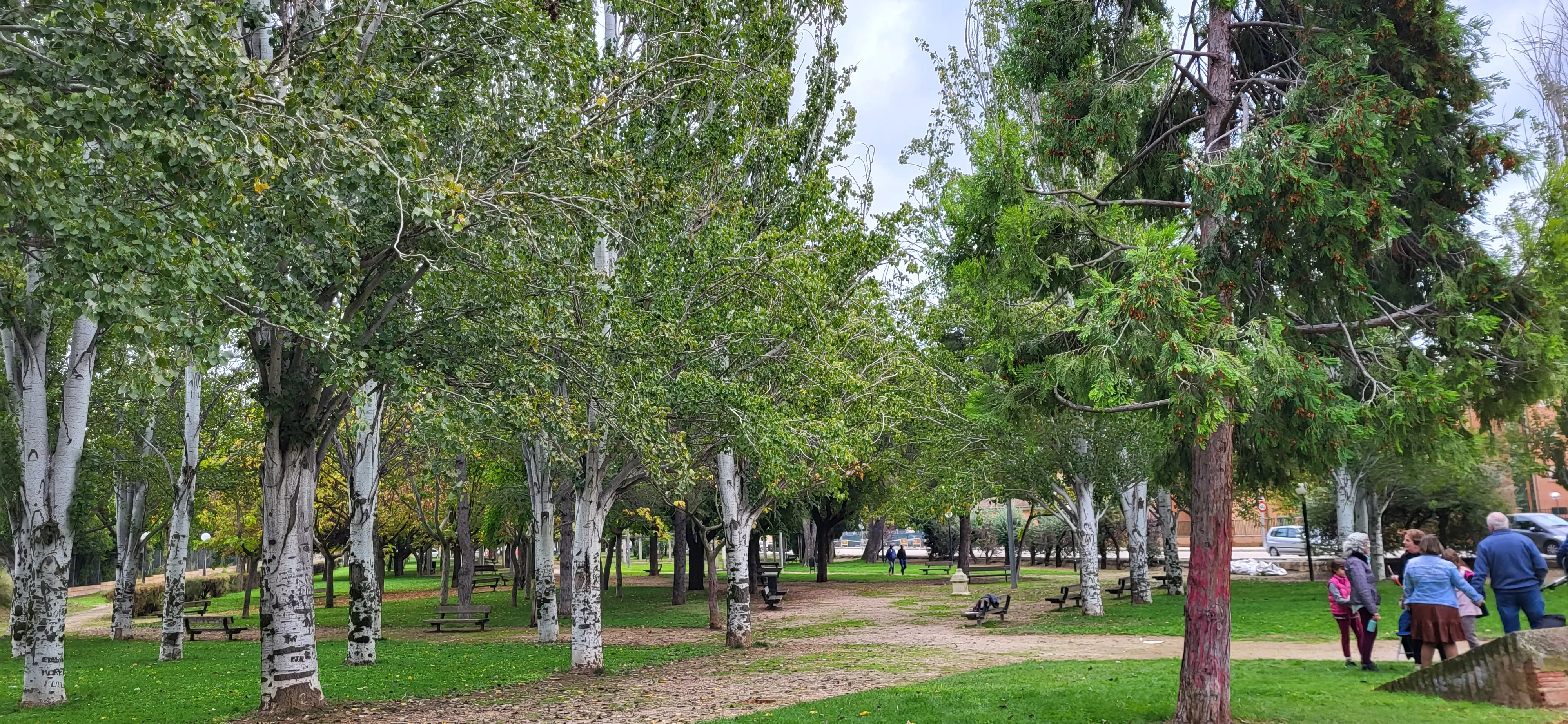Encuentro de coros para relanzar el parque Joaquín Roig de Huesca. Foto Mercedes Manterola