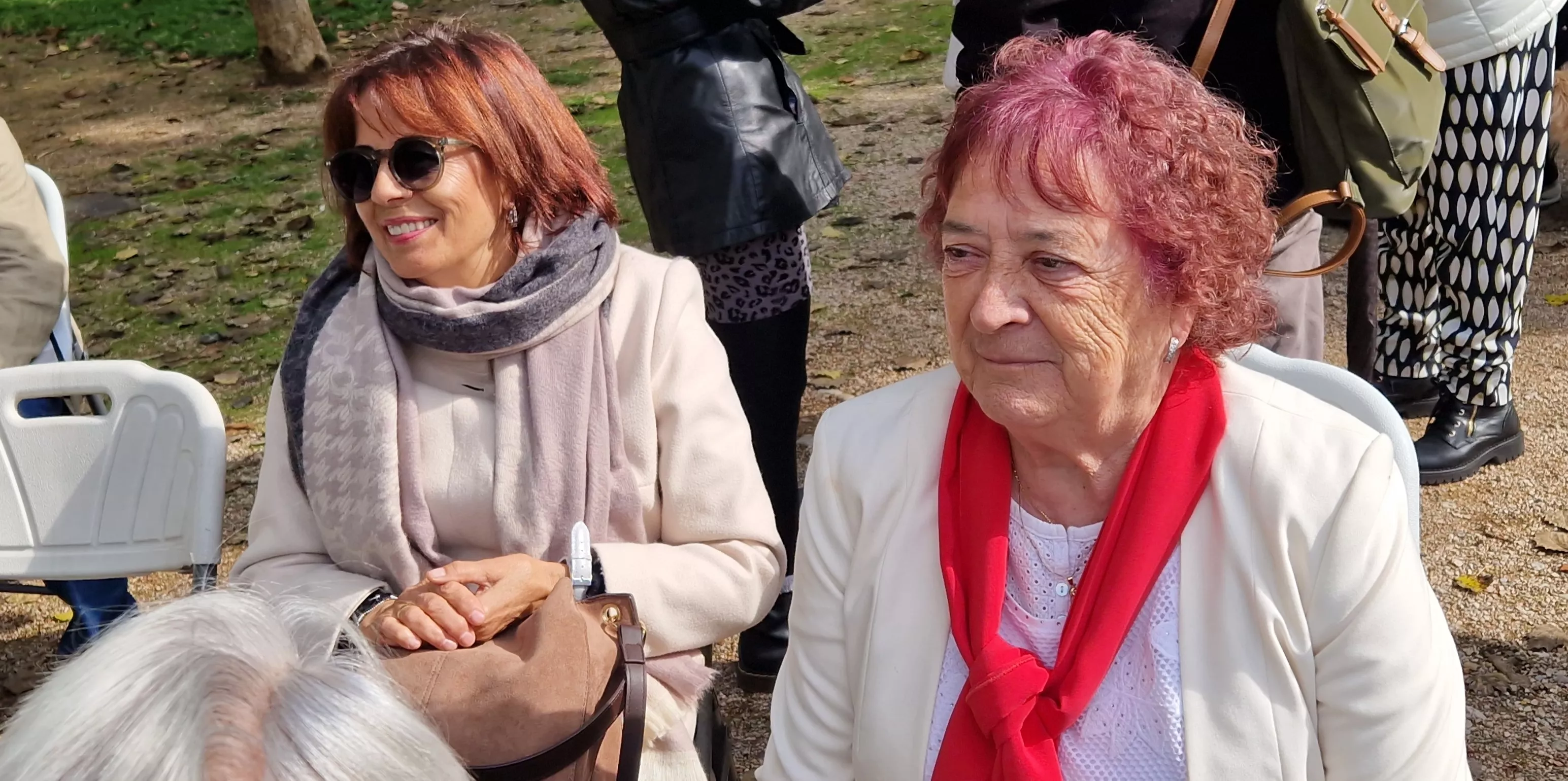 Encuentro de coros para relanzar el parque Joaquín Roig de Huesca. Foto Myriam Martínez