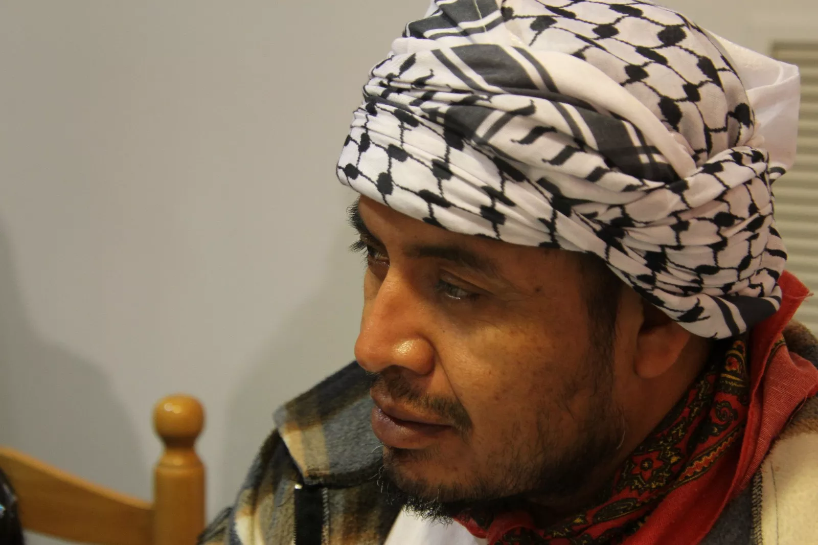 Visita a Huesca de la Fundación Fray Bartolomé de las Casas y el Congreso Nacional Indígena. Foto Carlos Neofato