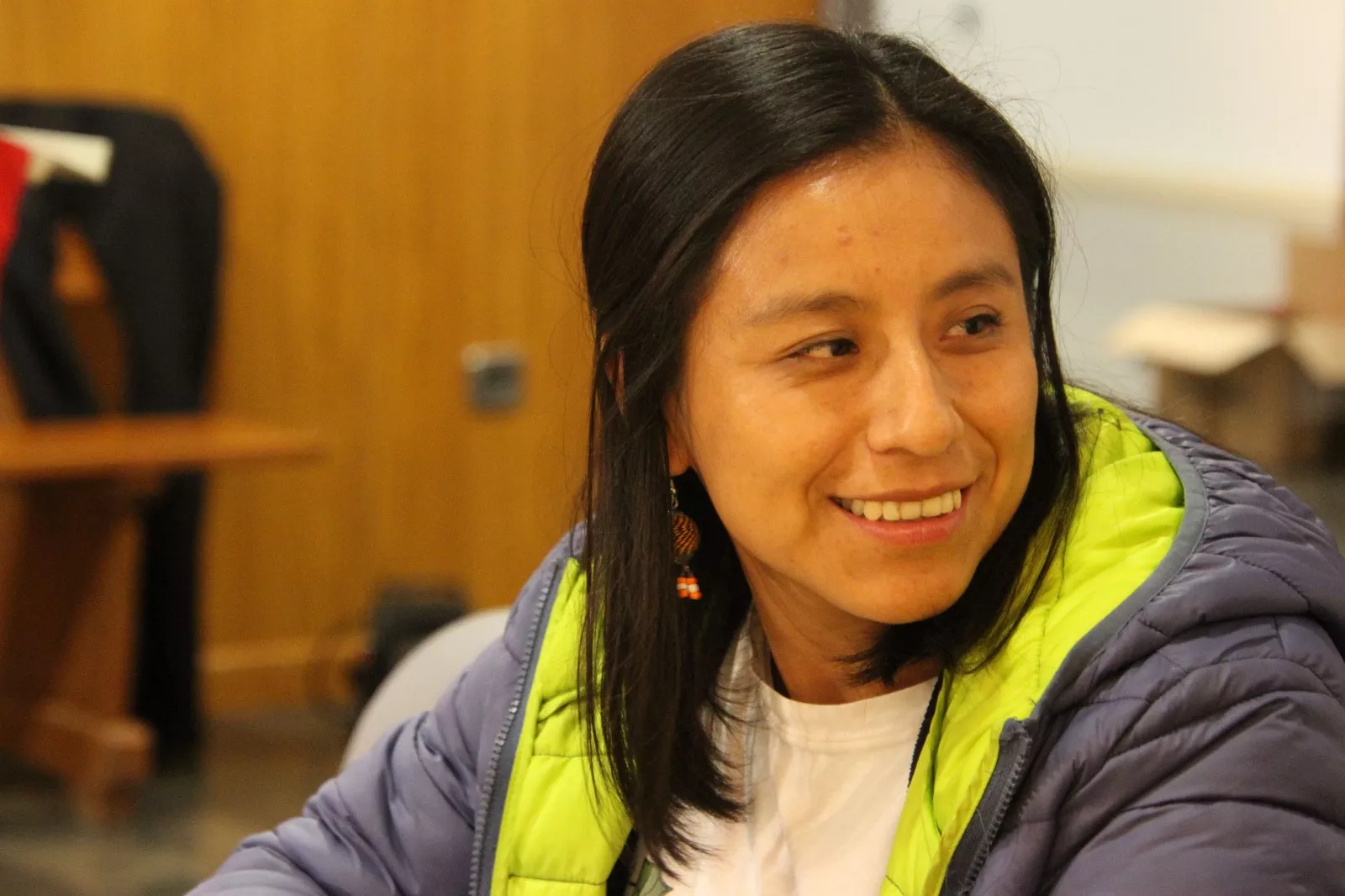 Visita a Huesca de la Fundación Fray Bartolomé de las Casas y el Congreso Nacional Indígena. Foto Carlos Neofato