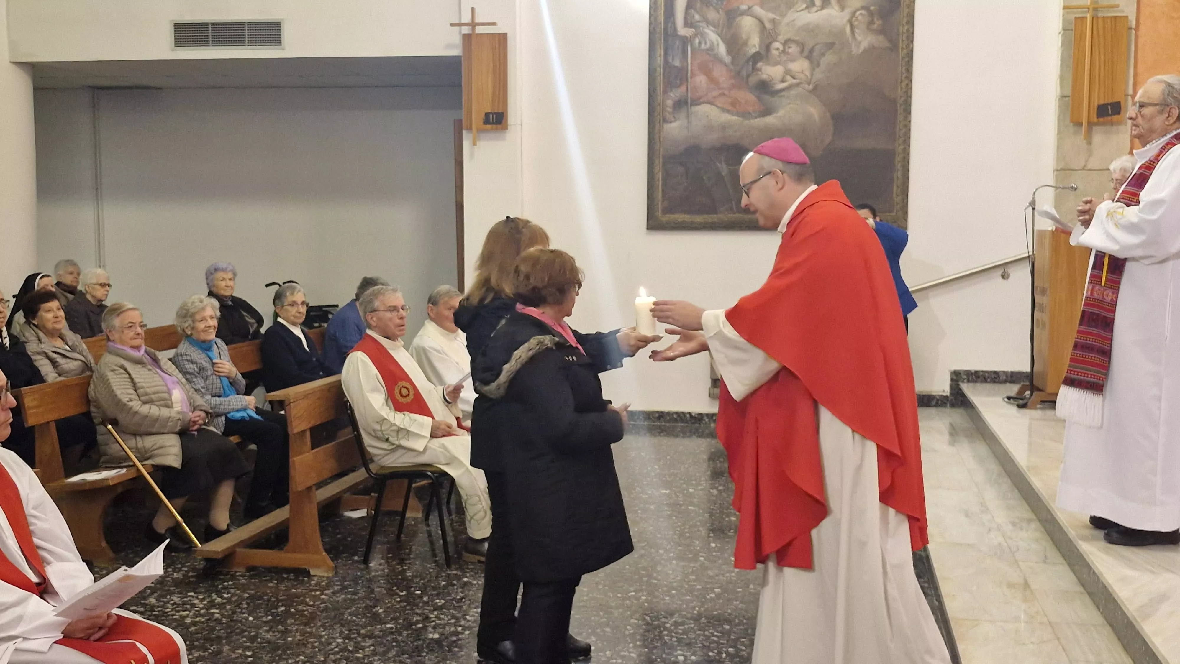 Misa por el 85 aniversario de las Misioneras de Nuestra Señora del Pilar.