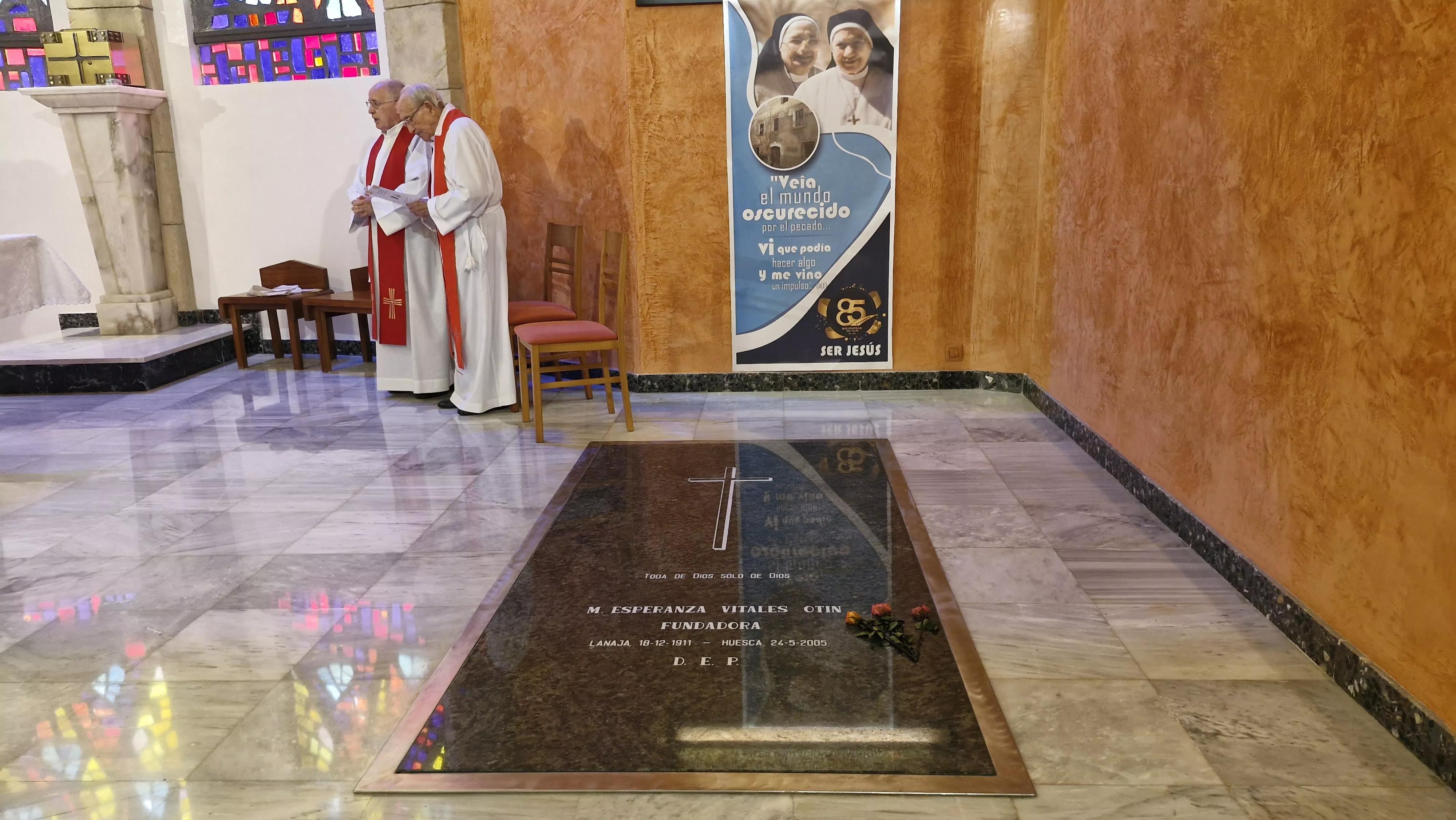 Misa por el 85 aniversario de las Misioneras de Nuestra Señora del Pilar.