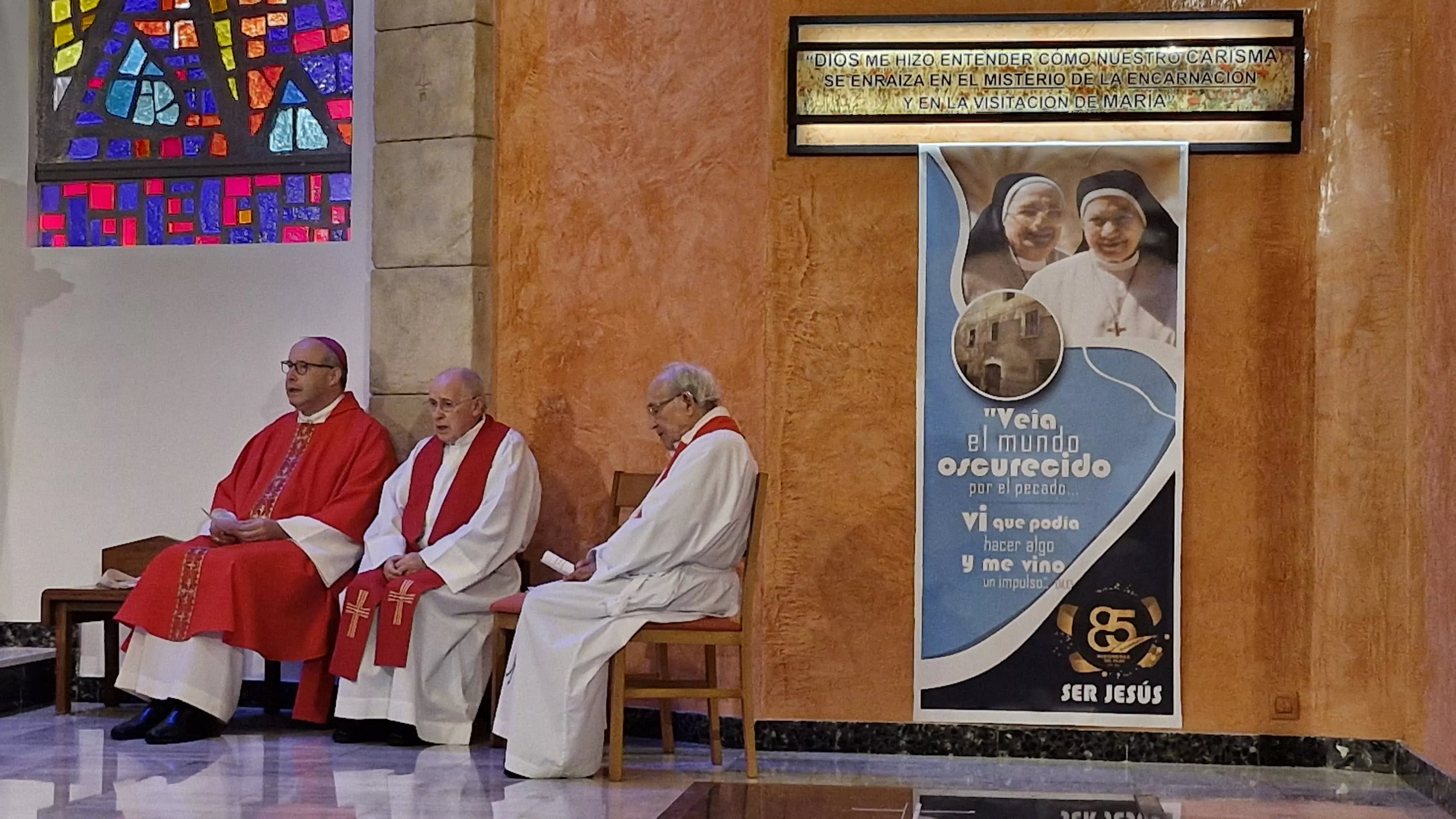 Misa por el 85 aniversario de las Misioneras de Nuestra Señora del Pilar.