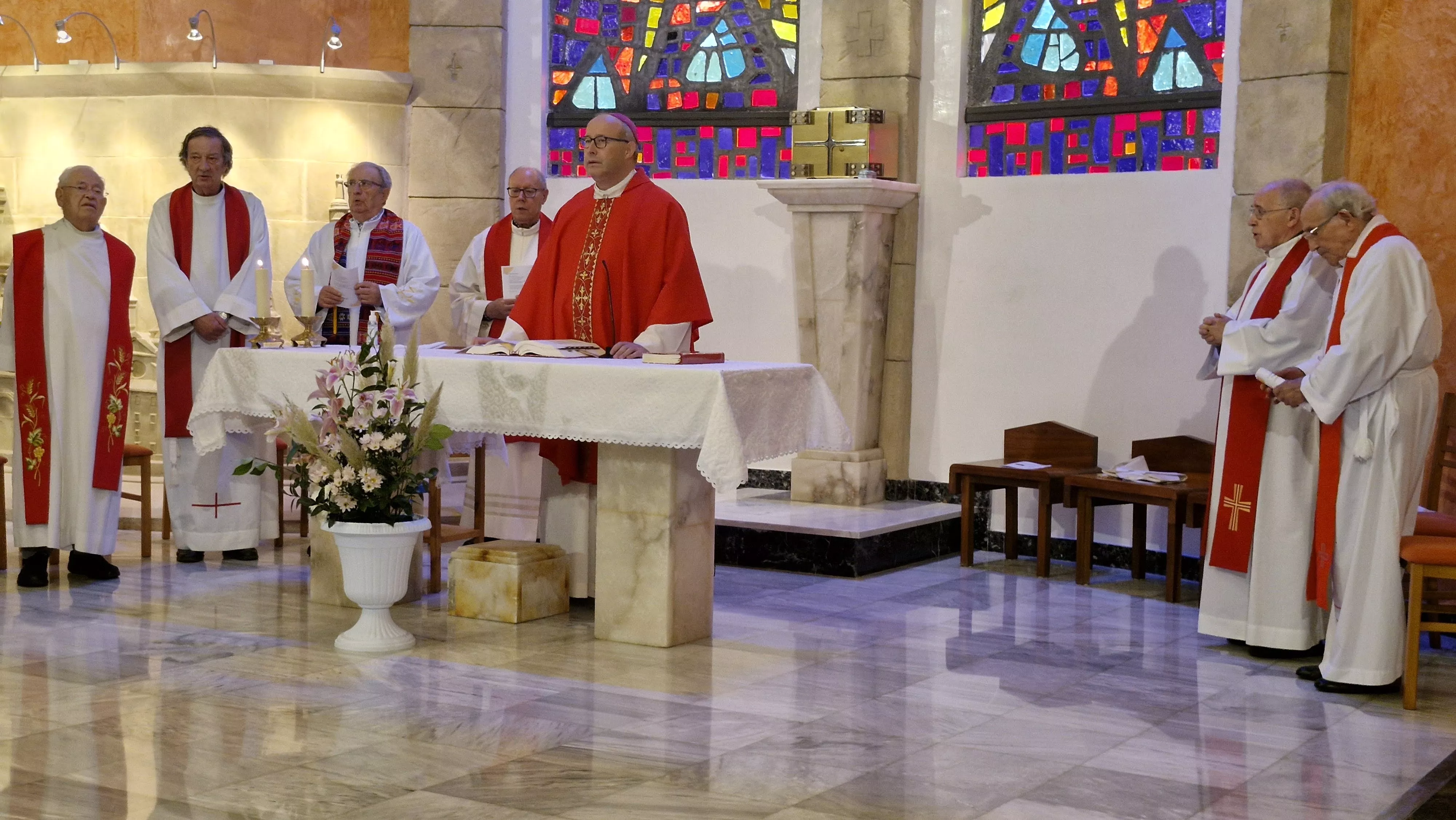 Misa por el 85 aniversario de las Misioneras de Nuestra Señora del Pilar.