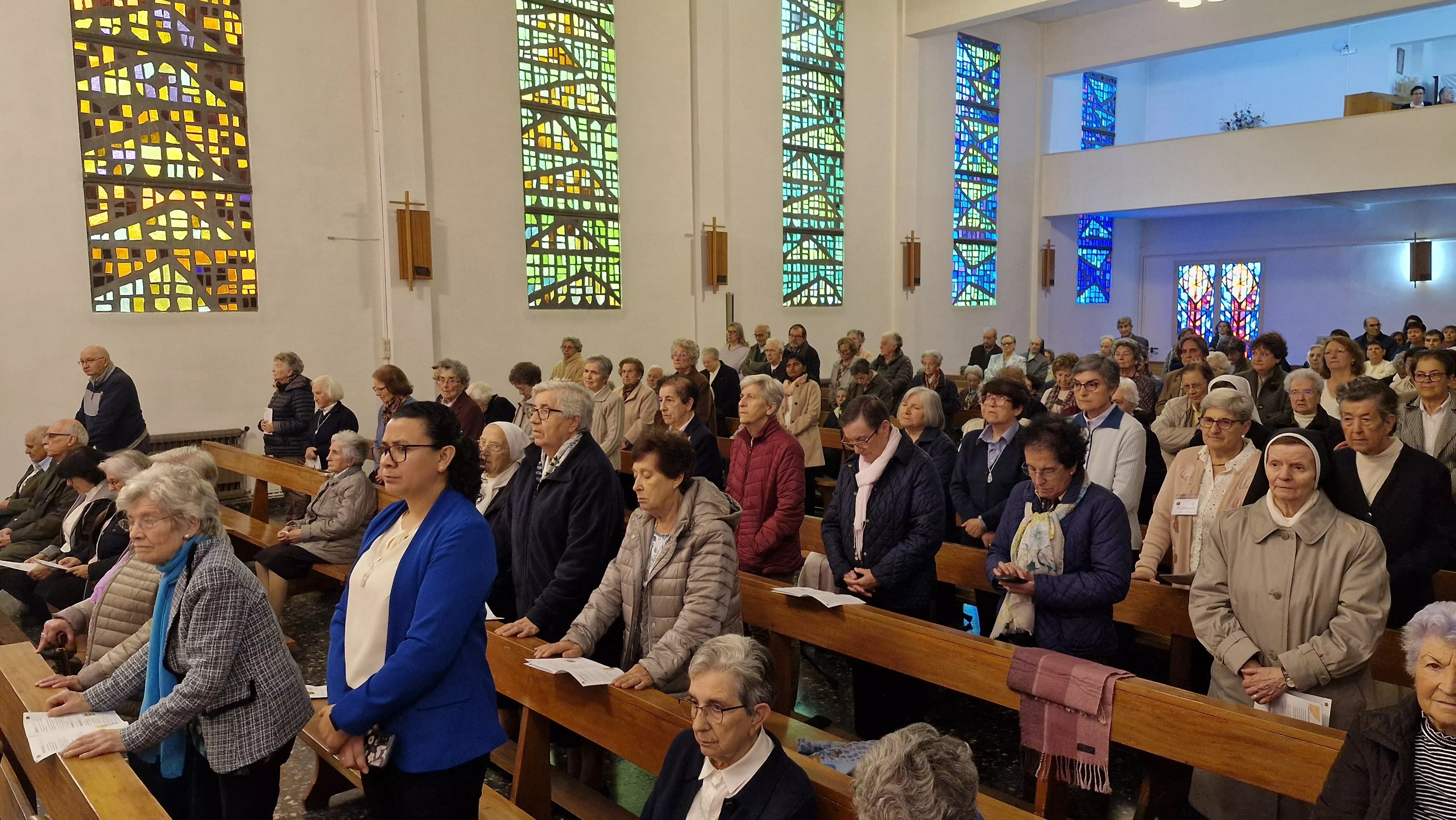 Misa por el 85 aniversario de las Misioneras de Nuestra Señora del Pilar.