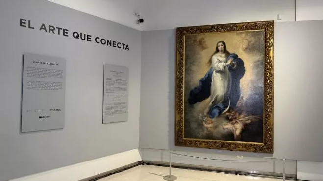 La obra de Murillo luce ahora en el Museo Provincial de Huesca. La obra de Murillo luce ahora en el Museo Provincial de Huesca.