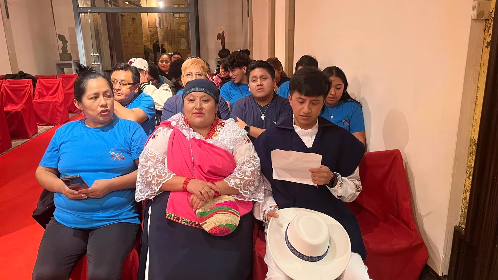 Entrega de premios del LIV Certamen de exaltación de indumentaria tradicional aragonesa de Huesca. Foto Mercedes Manterola