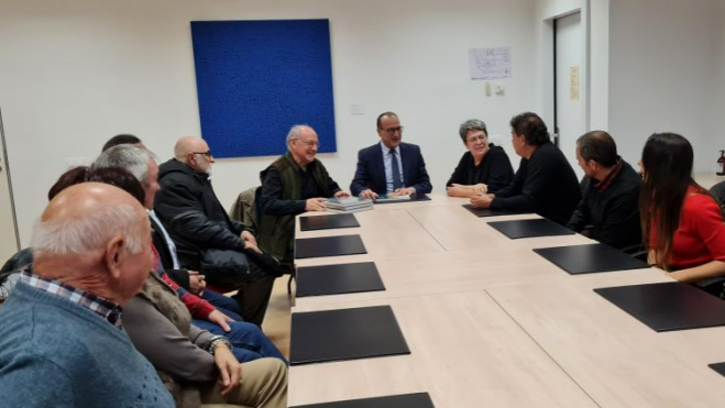 Reunión mantenida este jueves de las asociaciones con el consejero Faci Reunión mantenida este jueves de las asociaciones con el consejero Faci