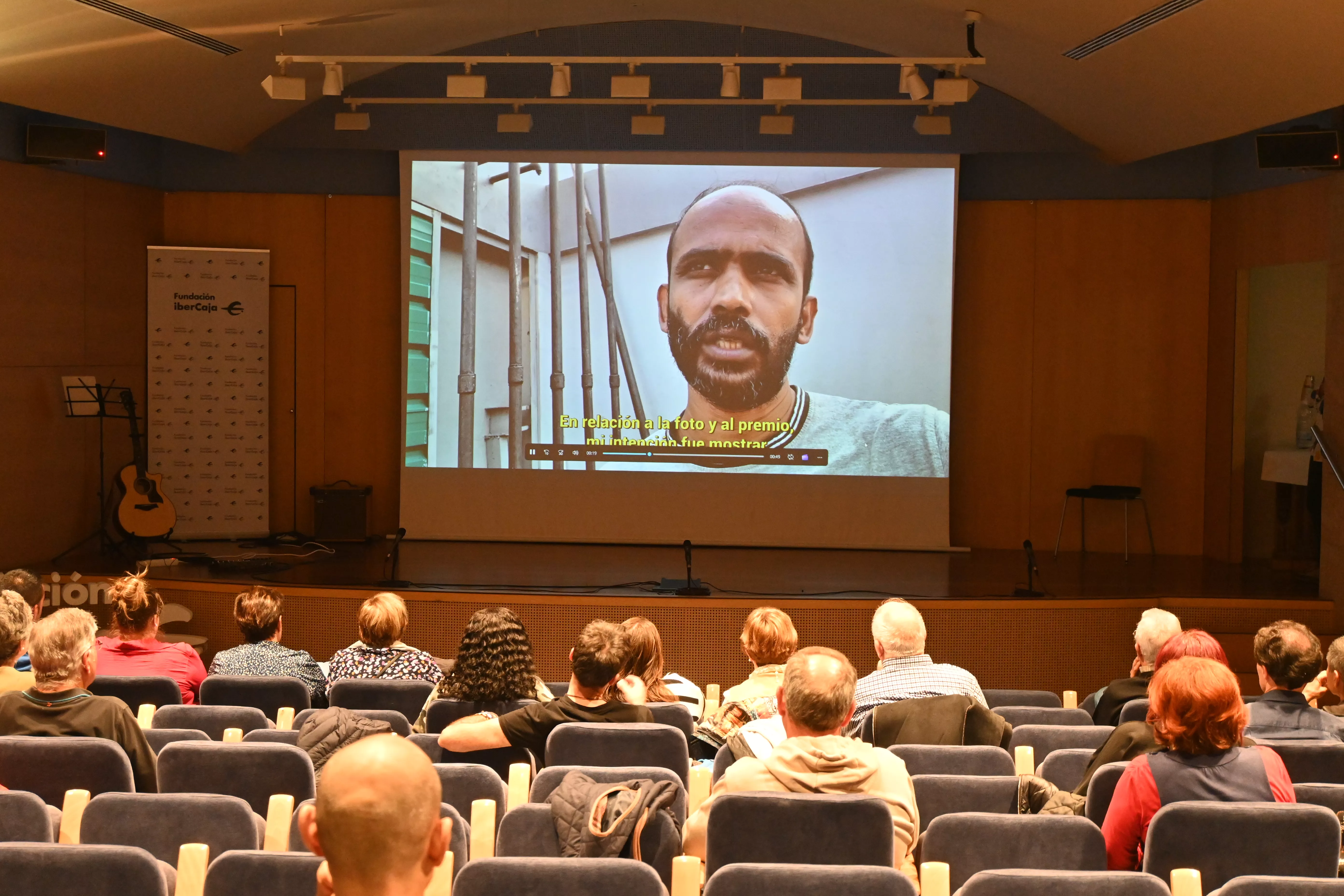Inauguración de la Muestra Fotográfica Un Viaje a la Esperanza de Entarachen-Bosco Global. Foto Carlos Jalle