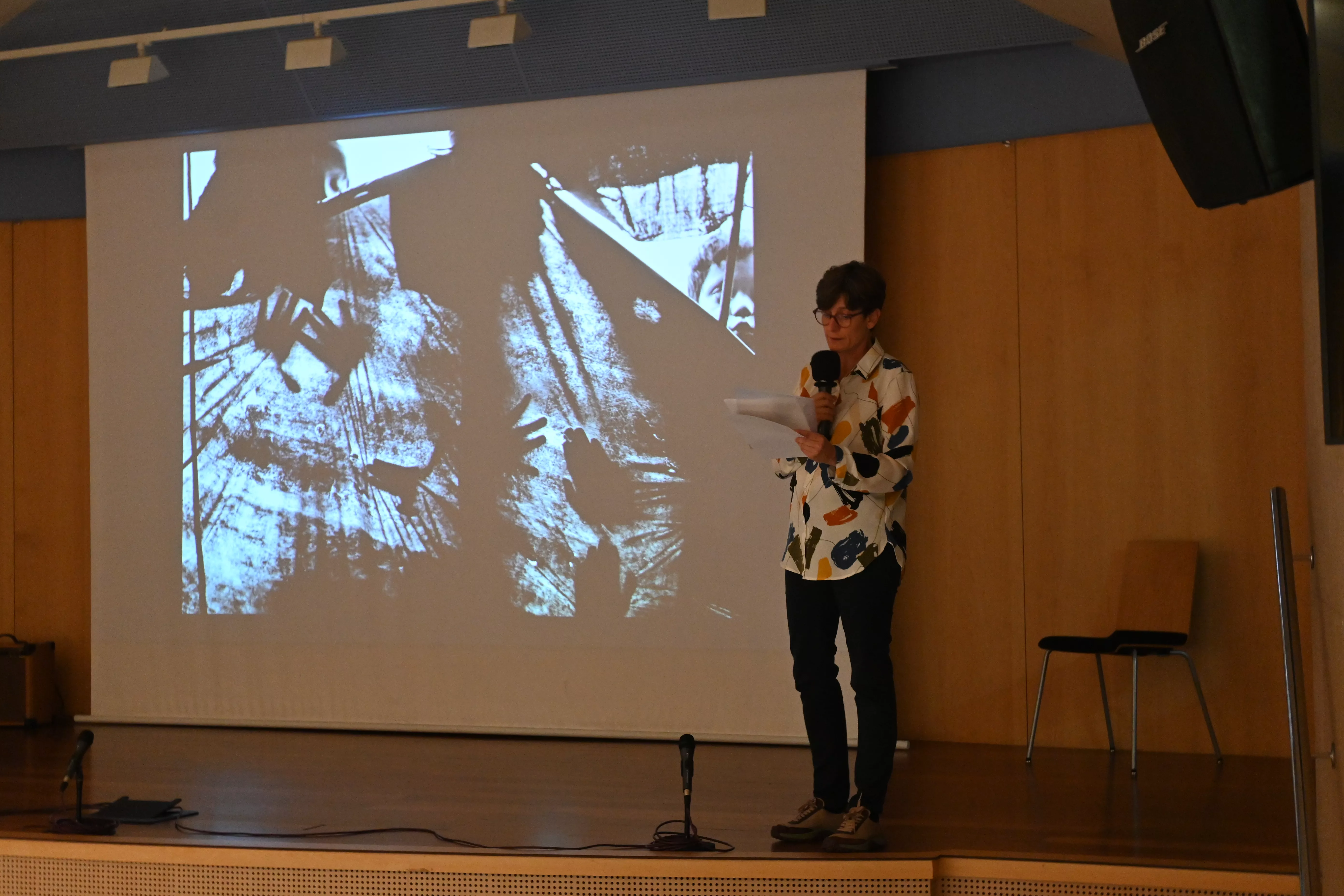 Inauguración de la Muestra Fotográfica Un Viaje a la Esperanza de Entarachen-Bosco Global. Foto Carlos Jalle
