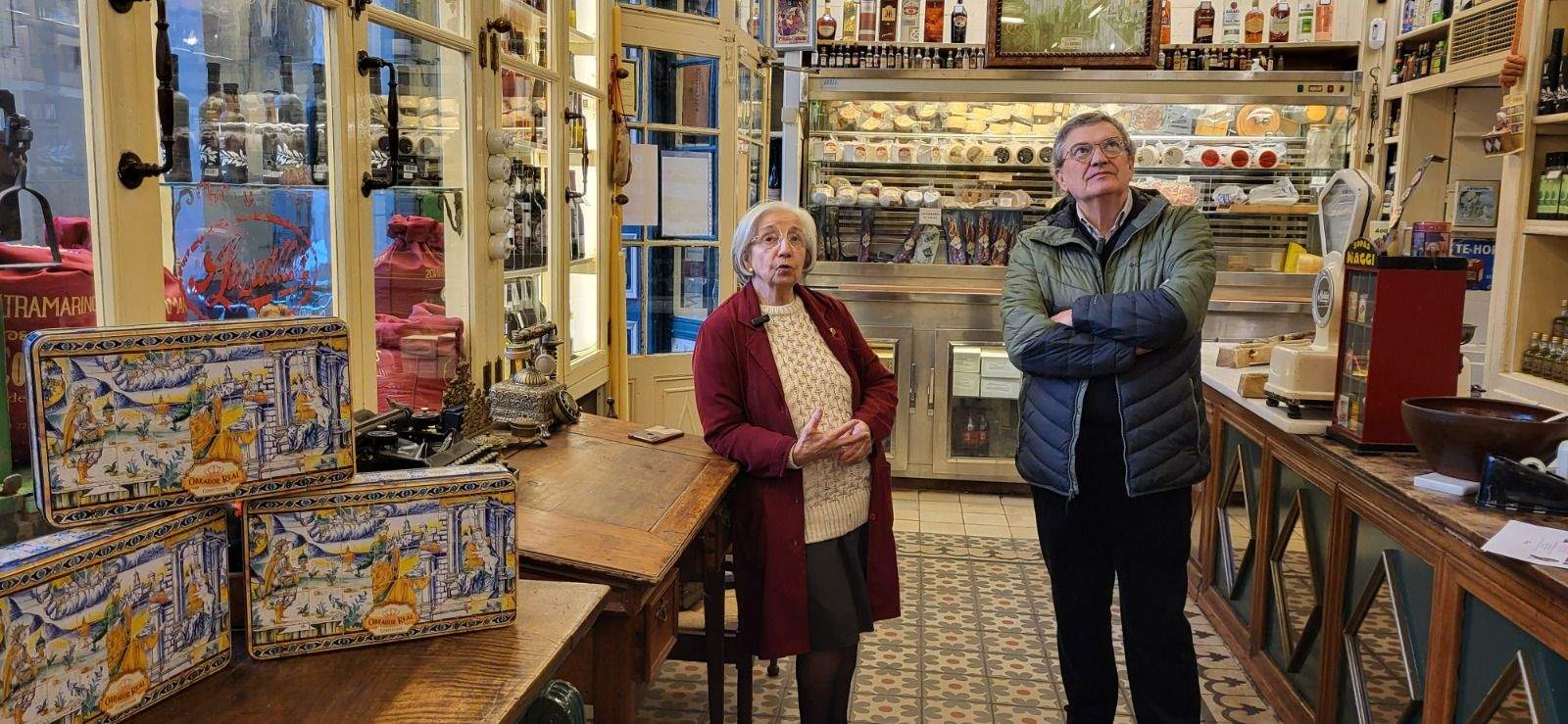 María Jesús Sanvicente y Fernando Alvira en la Confianza. Foto Mercedes Manterola María Jesús Sanvicente y Fernando Alvira en la Confianza. Foto Mercedes Manterola