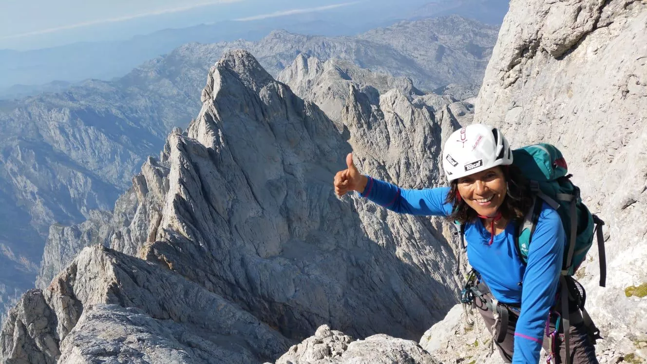 Rosa Fernández ha coronado las siete cimas más altas de cada continente.