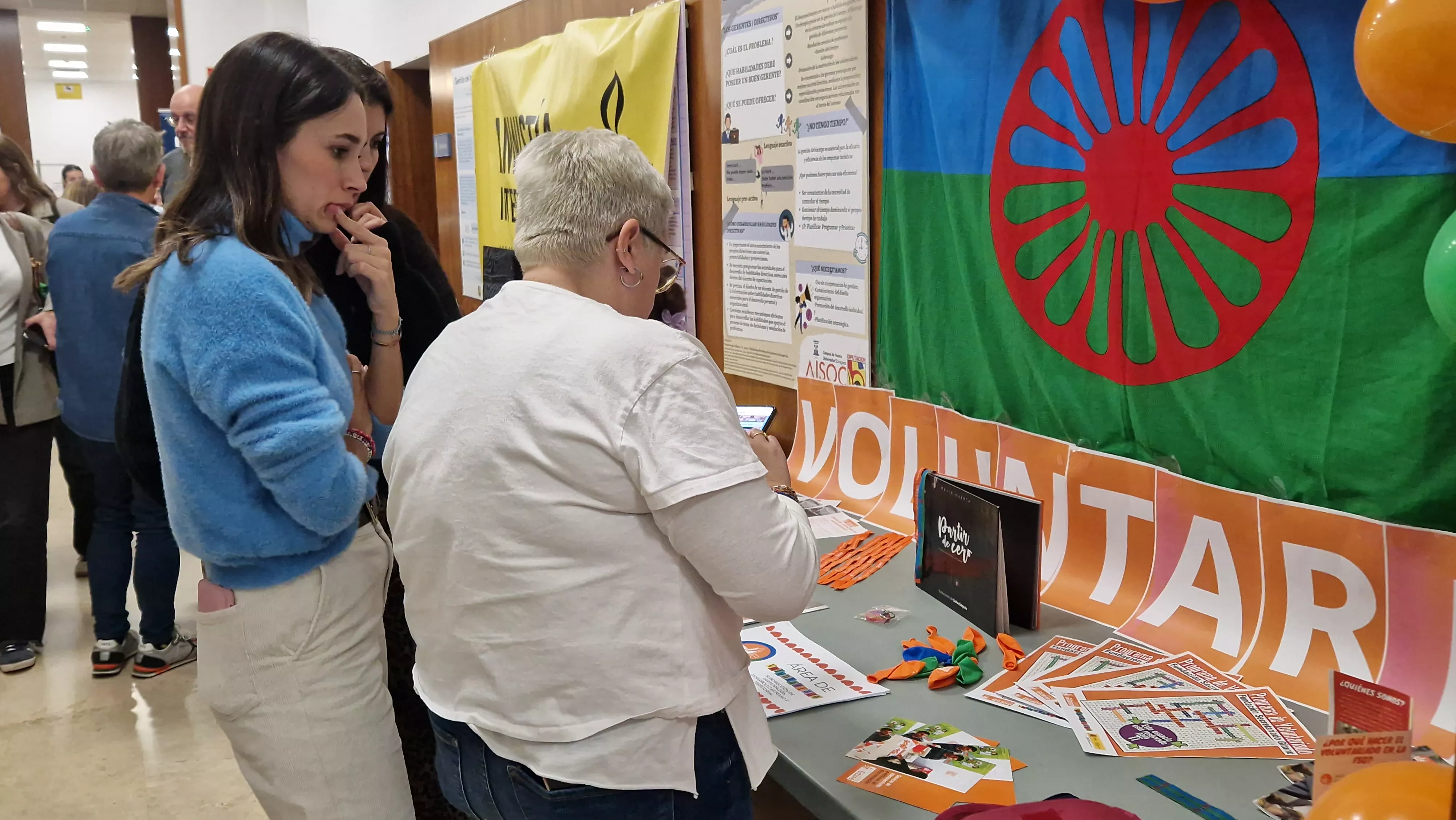 III Feria del Voluntariado en la Universidad. Foto Myriam Martínez