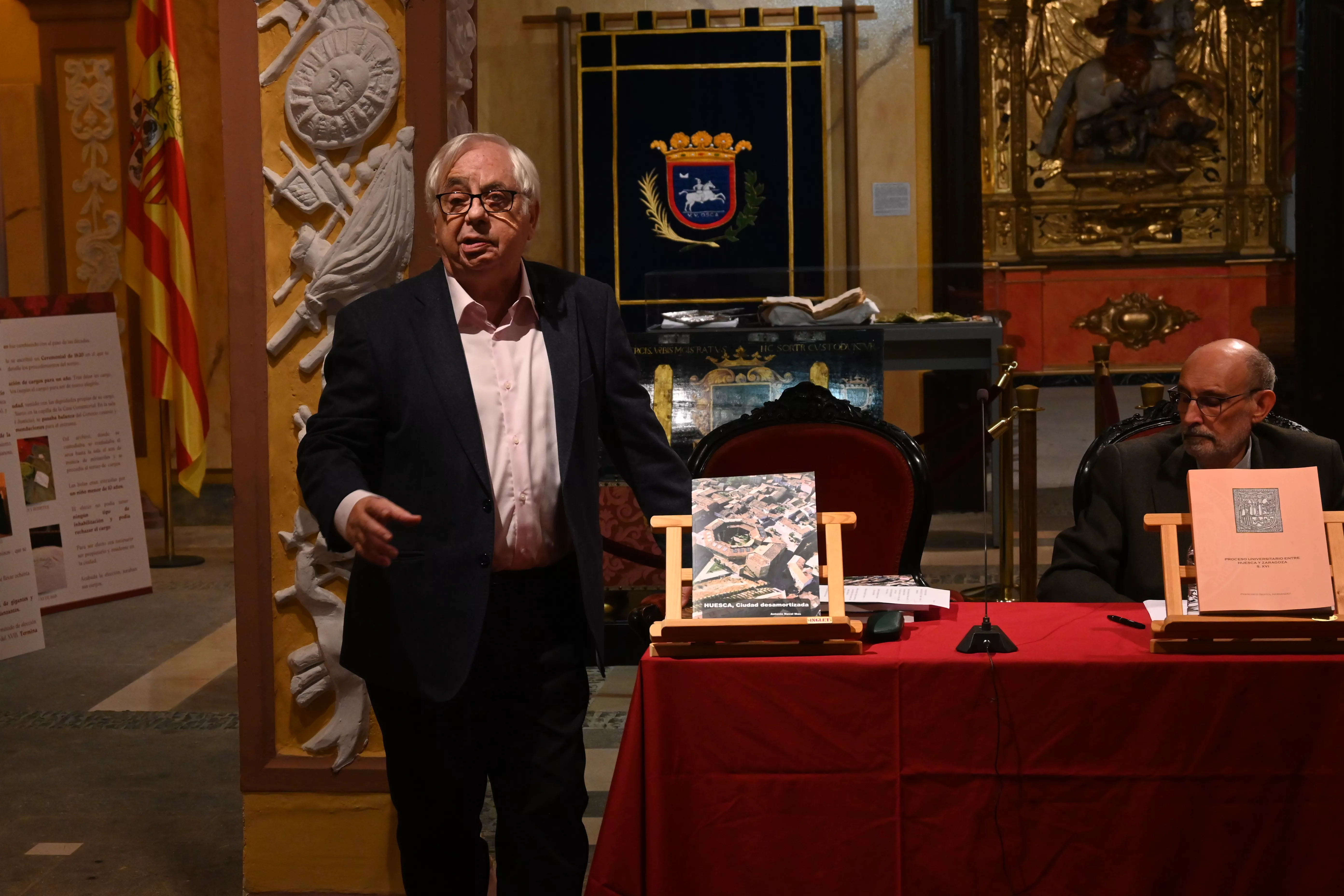 Presentación de los libros de Antonio Naval Mas y Francisco Bartol. Foto Carlos Jalle