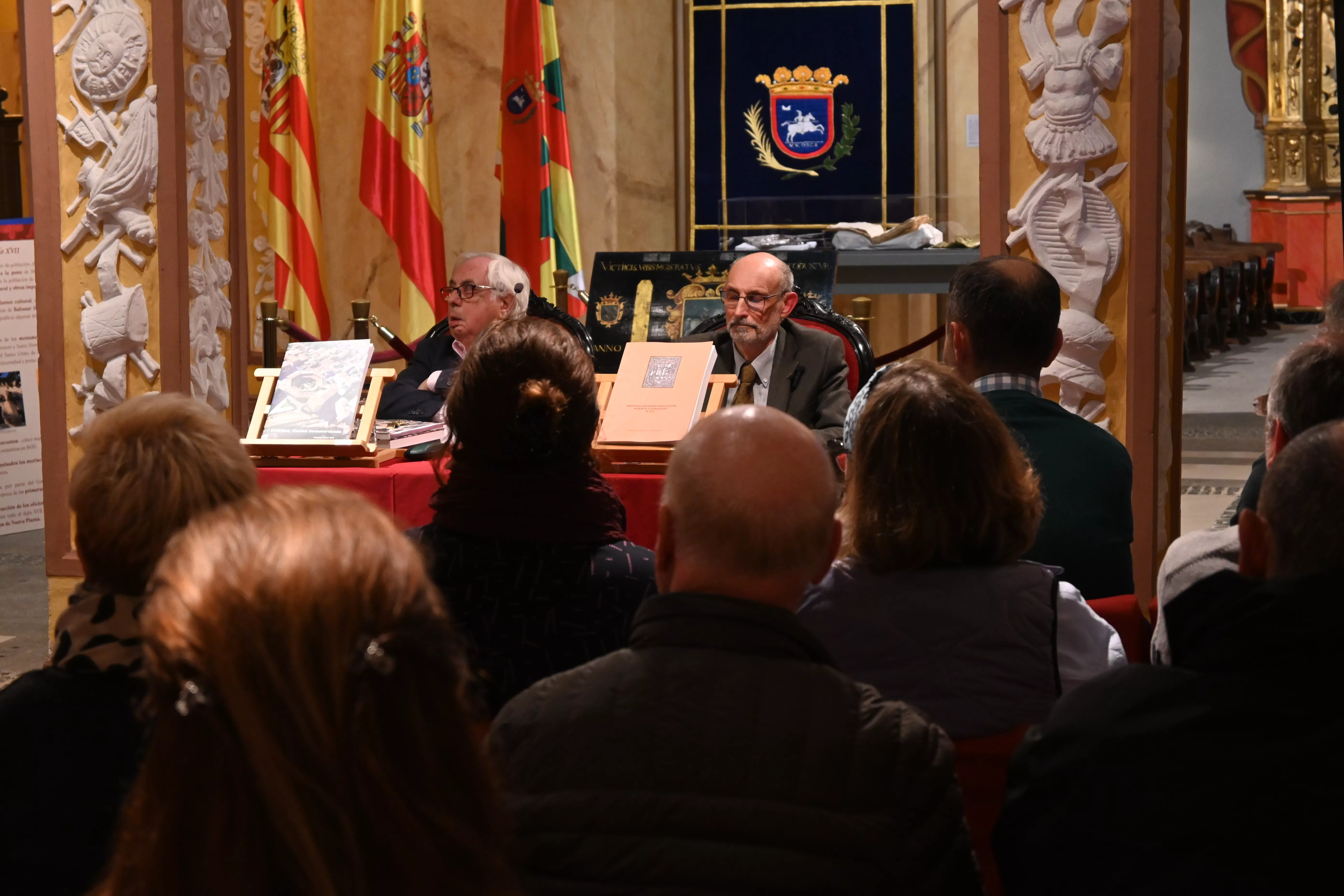 Presentación de los libros de Antonio Naval Mas y Francisco Bartol. Foto Carlos Jalle