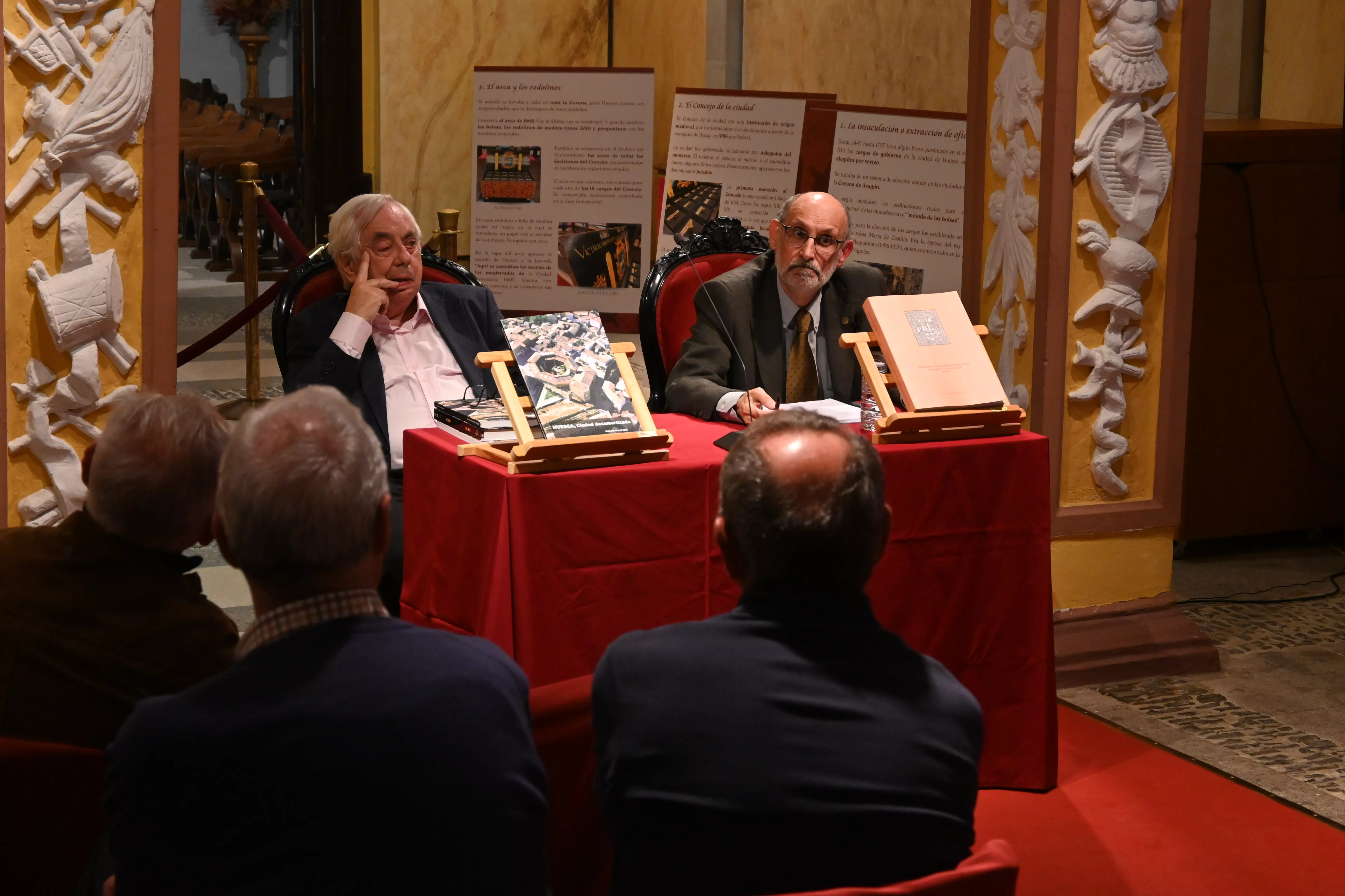 Presentación de los libros de Antonio Naval Mas y Francisco Bartol. Foto Carlos Jalle