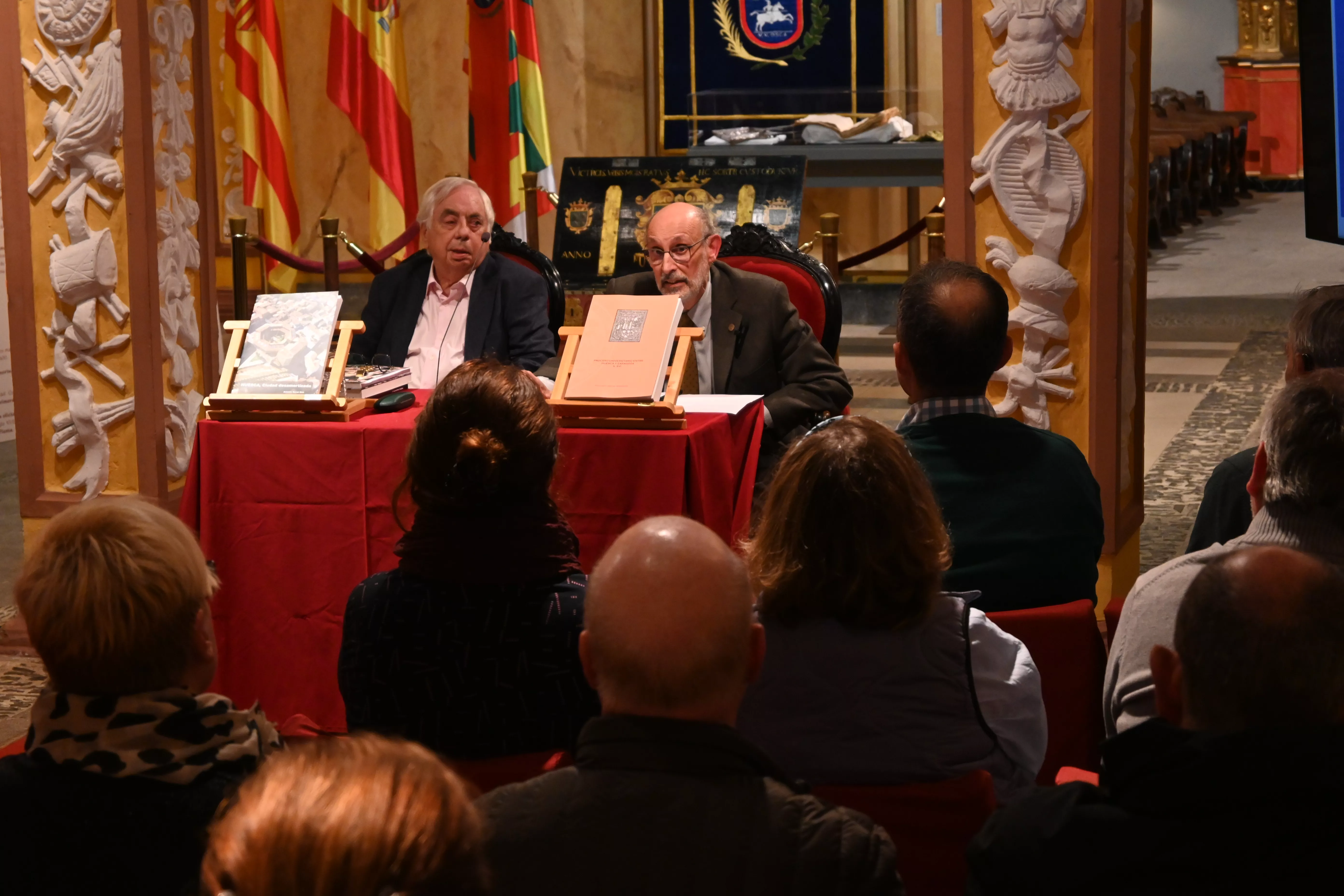 Presentación de los libros de Antonio Naval Mas y Francisco Bartol. Foto Carlos Jalle