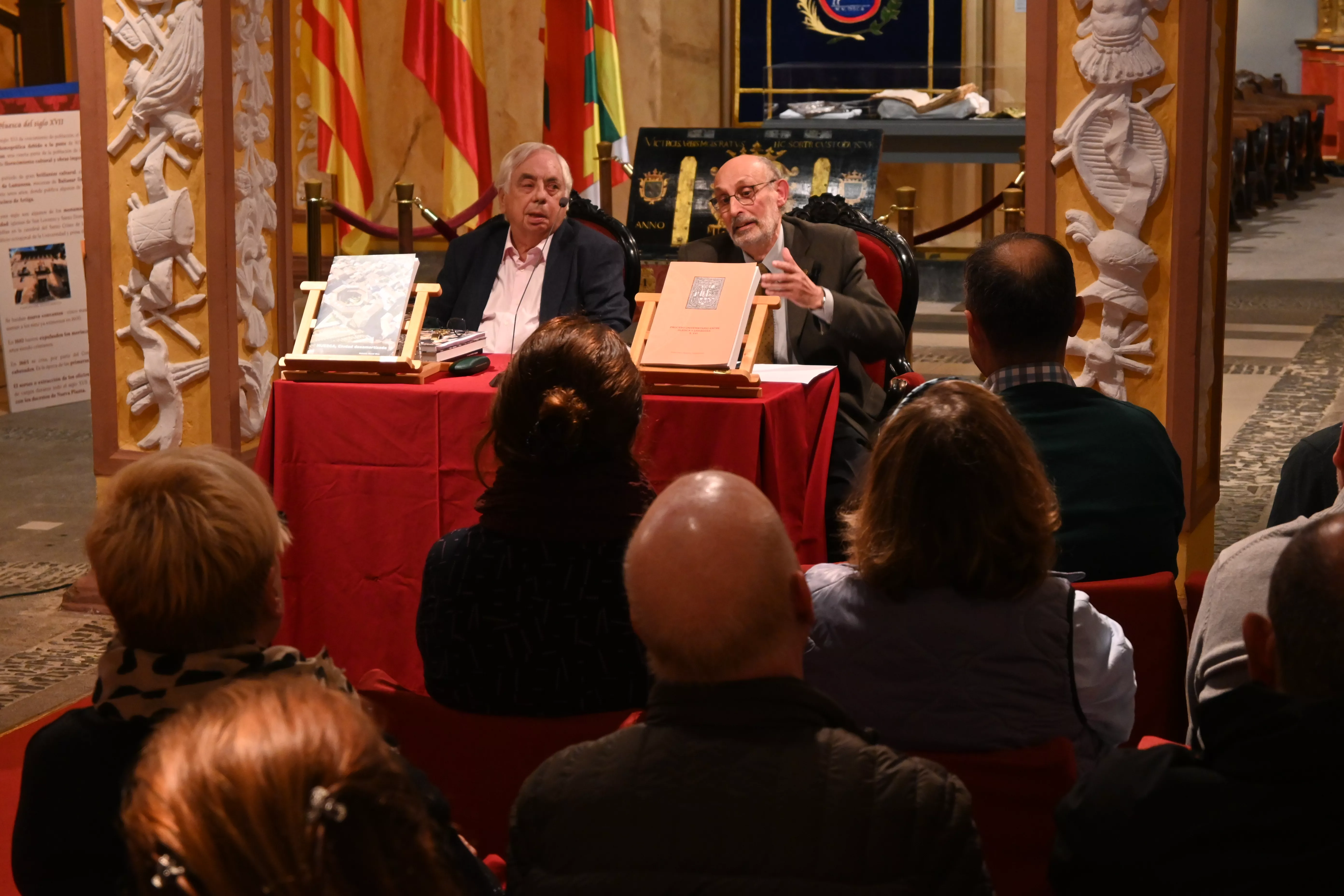 Presentación de los libros de Antonio Naval Mas y Francisco Bartol. Foto Carlos Jalle