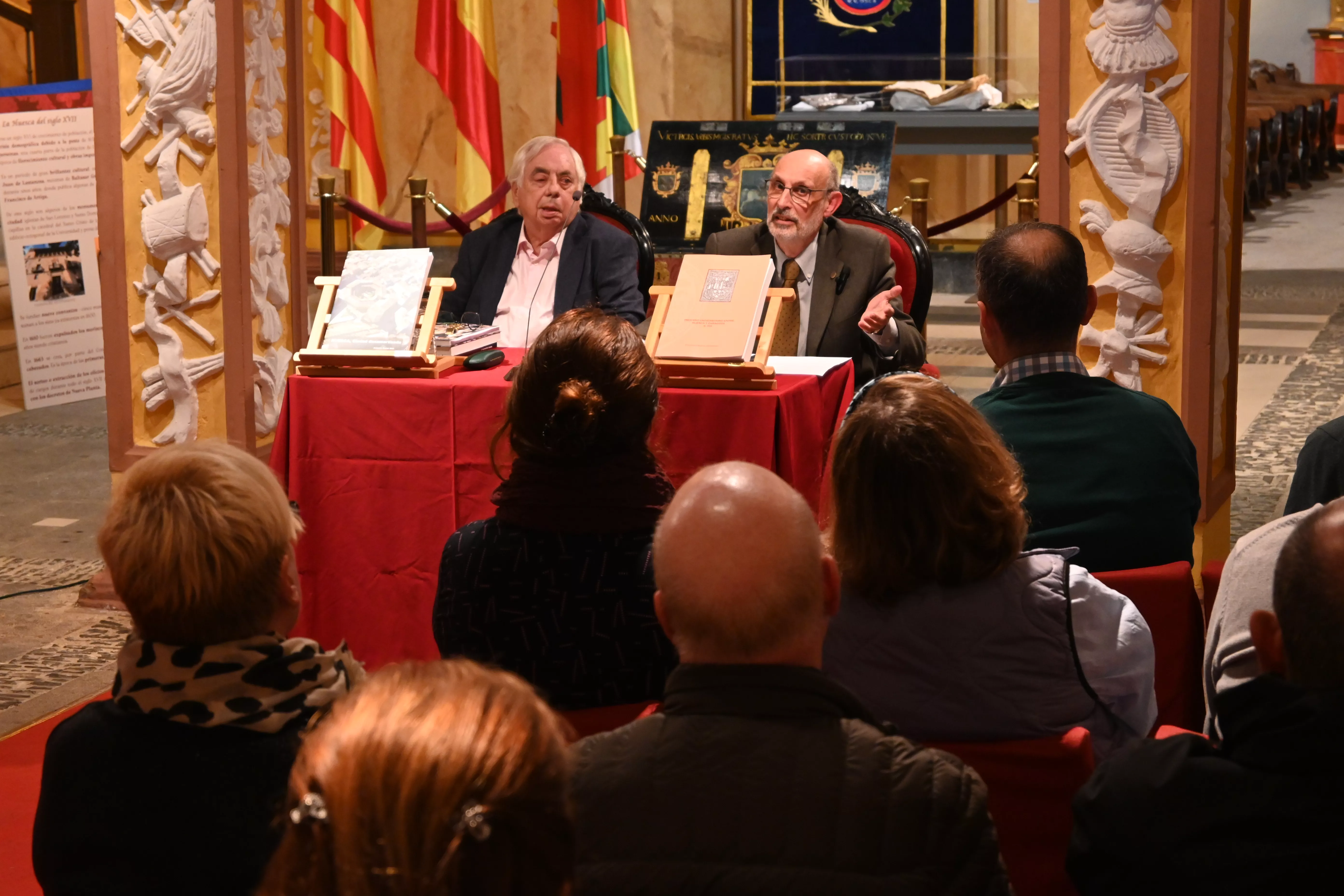 Presentación de los libros de Antonio Naval Mas y Francisco Bartol. Foto Carlos Jalle