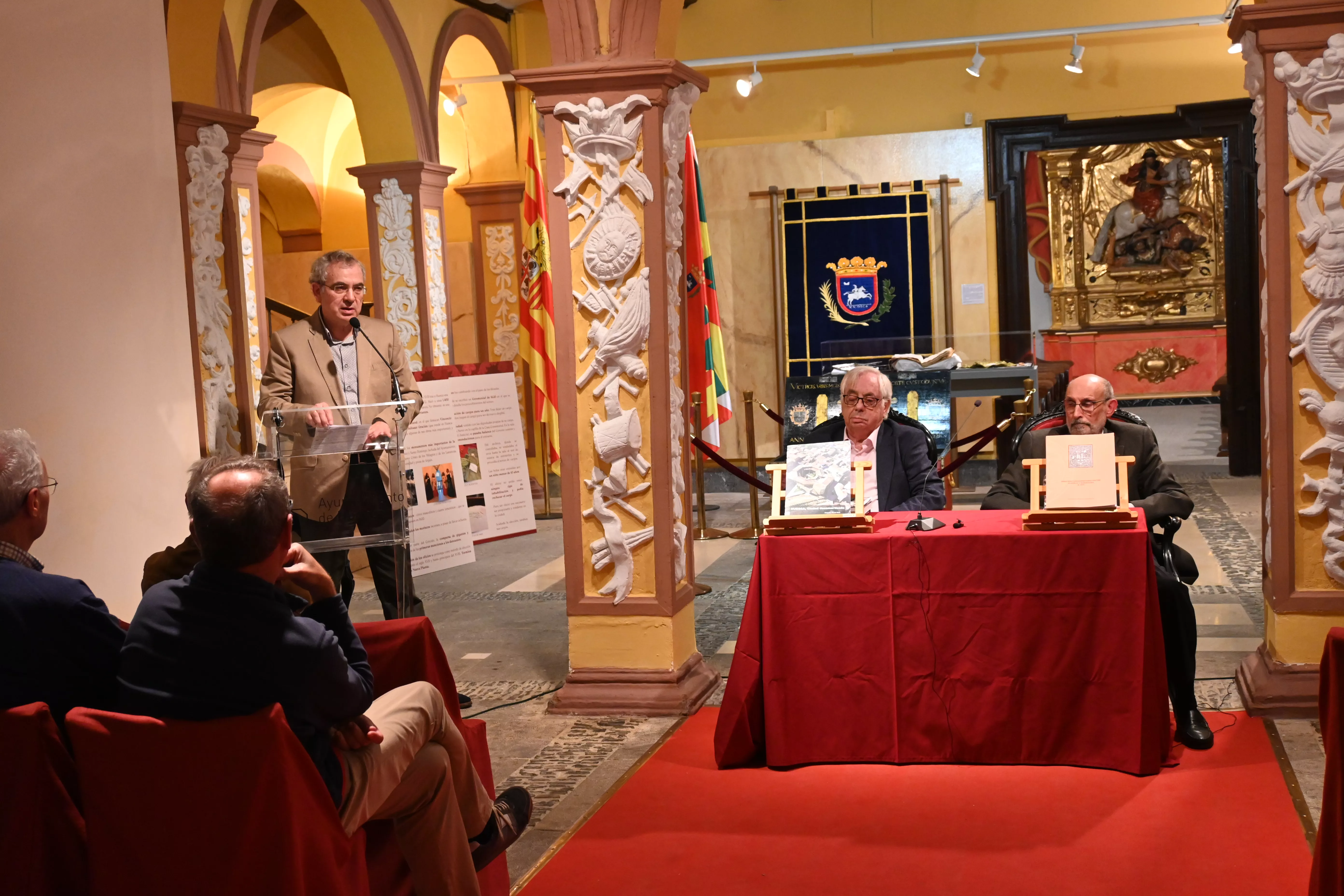Presentación de los libros de Antonio Naval Mas y Francisco Bartol. Foto Carlos Jalle