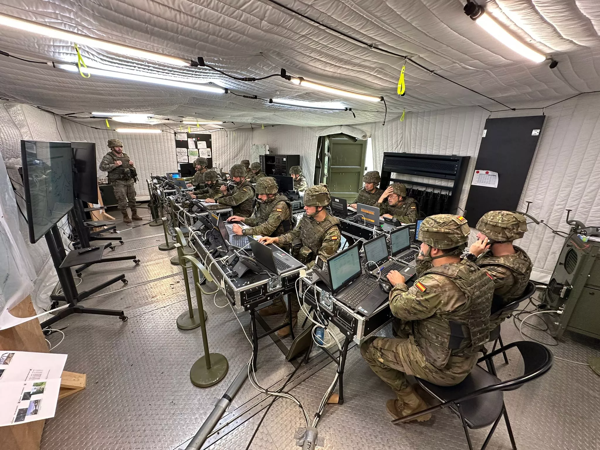 Ejercicio Toro de la División Castillejos