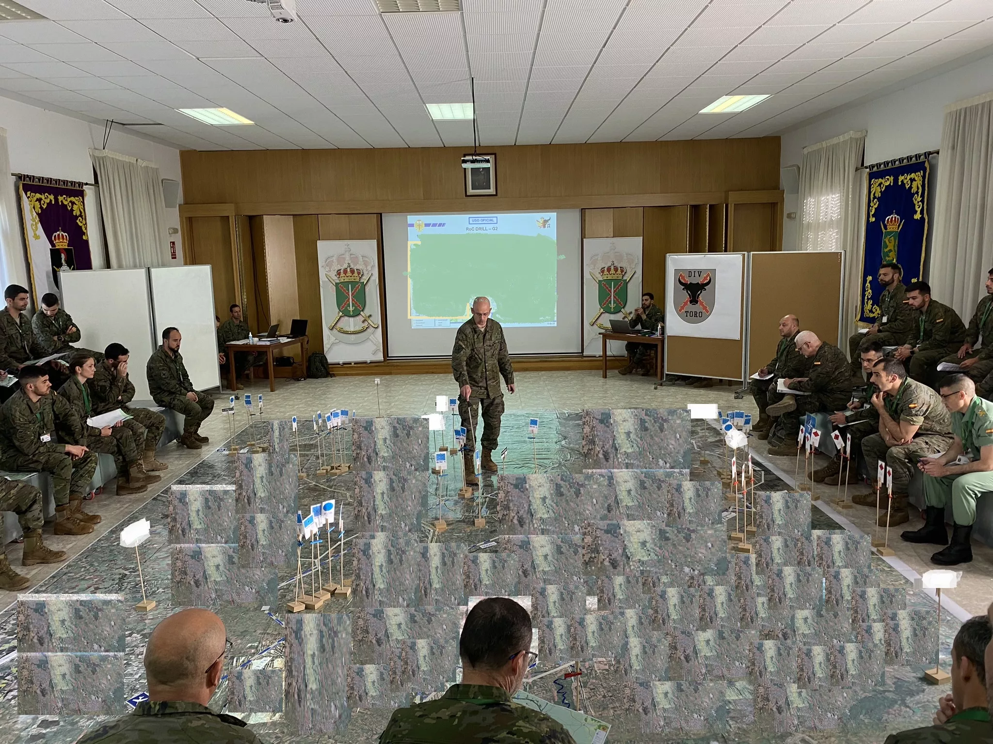 Ejercicio Toro de la División Castillejos